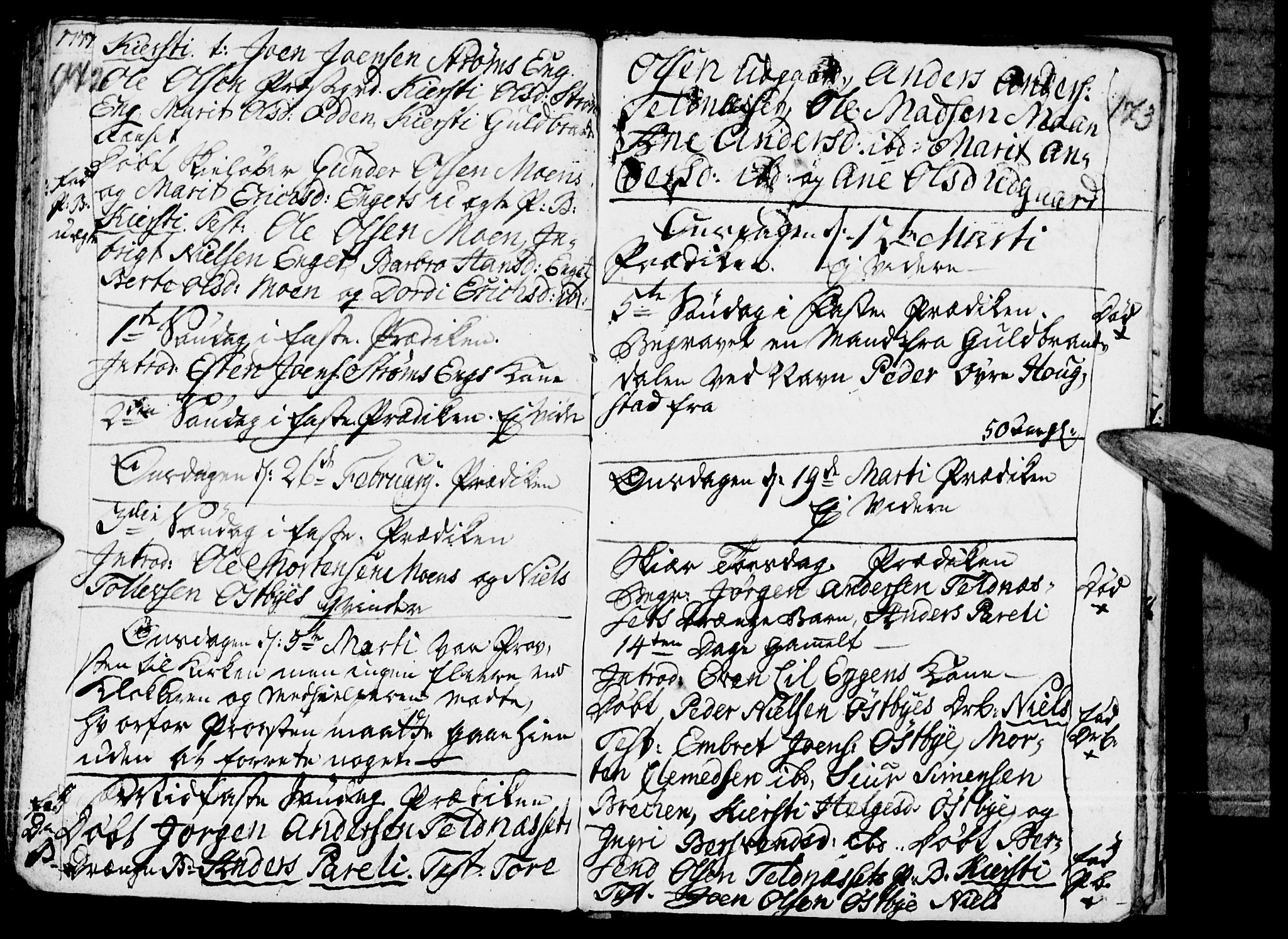 Tynset prestekontor, AV/SAH-PREST-058/H/Ha/Haa/L0008: Ministerialbok nr. 8, 1767-1778, s. 172-173