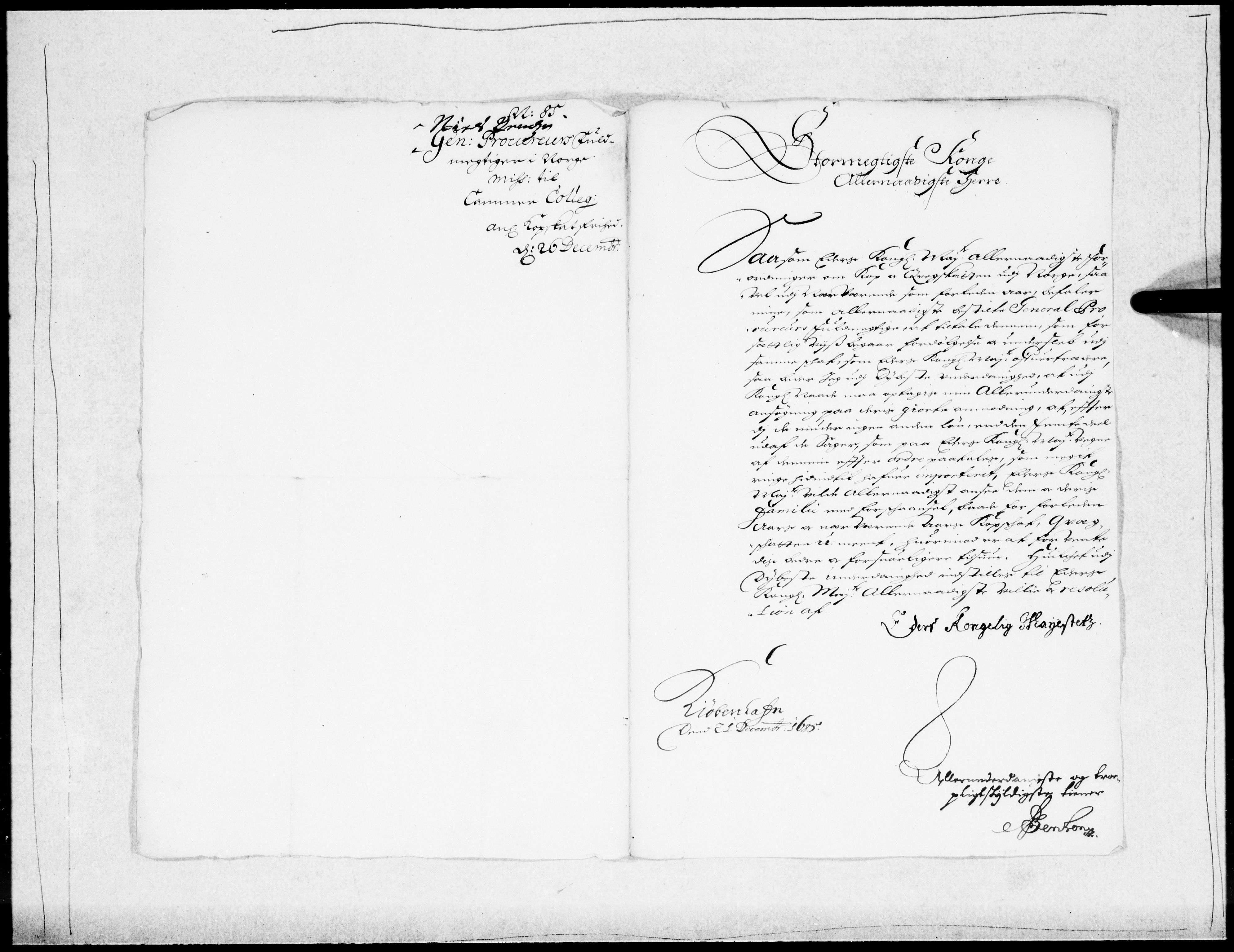 Danske Kanselli 1572-1799, AV/RA-EA-3023/F/Fc/Fcc/Fcca/L0039: Norske innlegg 1572-1799, 1685-1686, s. 140