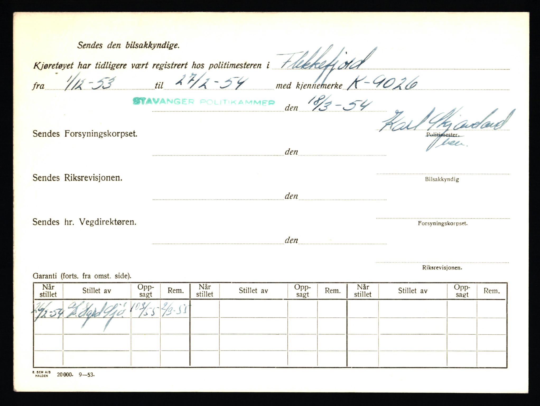 Stavanger trafikkstasjon, AV/SAST-A-101942/0/F/L0012: L-4200 - L-4699, 1930-1971, s. 258