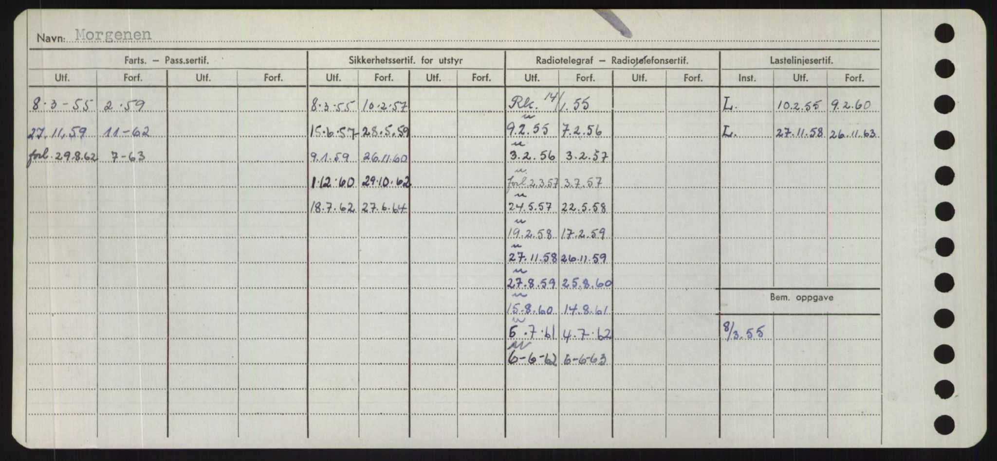 Sjøfartsdirektoratet med forløpere, Skipsmålingen, RA/S-1627/H/Hd/L0025: Fartøy, Min-Mås, s. 182