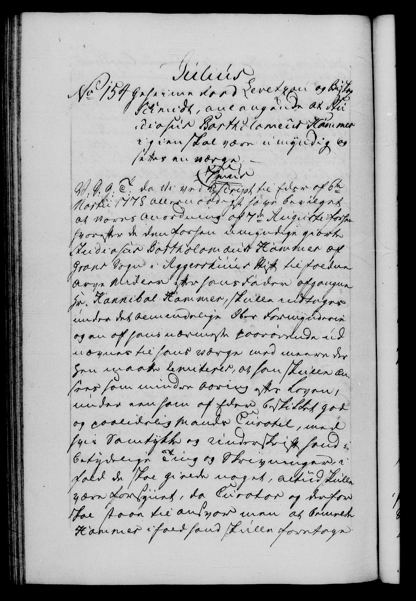 Danske Kanselli 1572-1799, AV/RA-EA-3023/F/Fc/Fca/Fcab/L0042: Norske tegnelser, 1777-1781, s. 672b