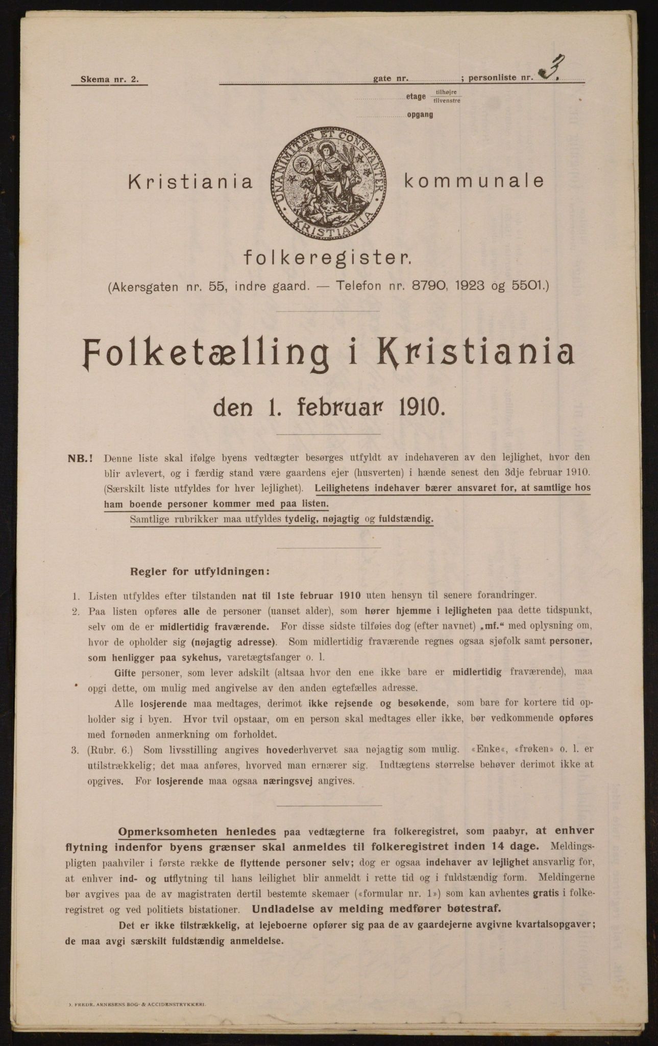 OBA, Kommunal folketelling 1.2.1910 for Kristiania, 1910, s. 50125