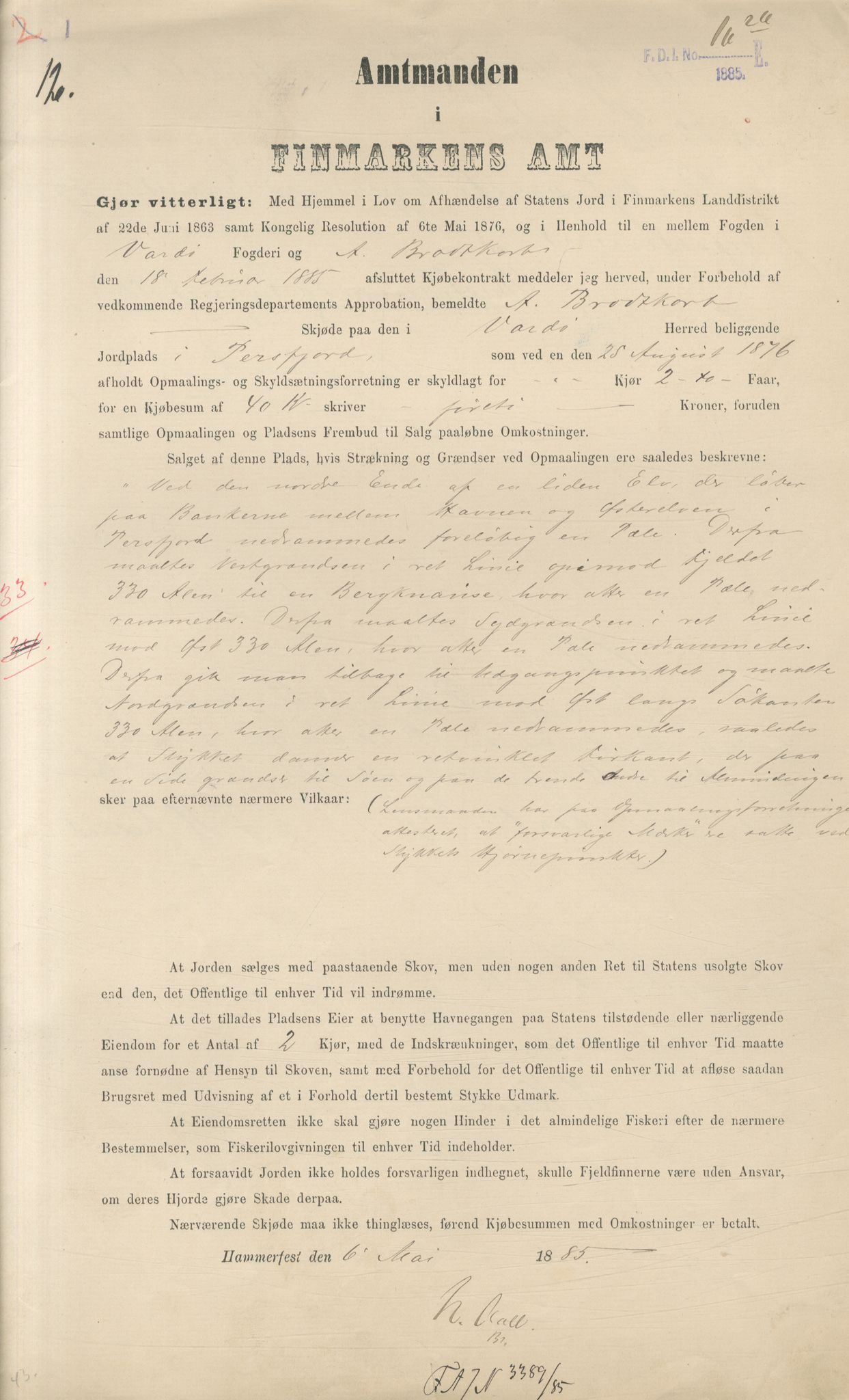 Brodtkorb handel A/S, VAMU/A-0001/Q/Qb/L0003: Faste eiendommer i Vardø Herred, 1862-1939, s. 136