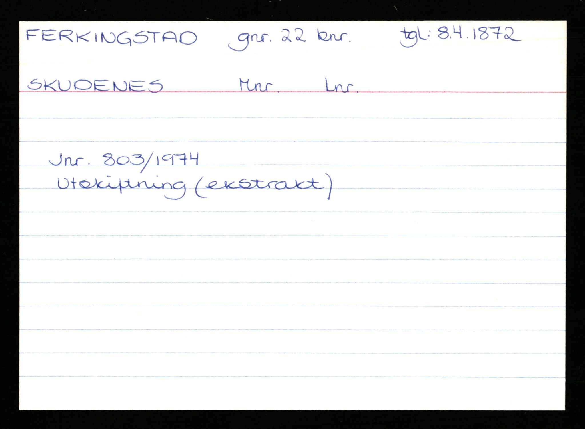 Statsarkivet i Stavanger, AV/SAST-A-101971/03/Y/Yk/L0009: Registerkort sortert etter gårdsnavn: Ersdal - Fikstveit, 1750-1930, s. 460