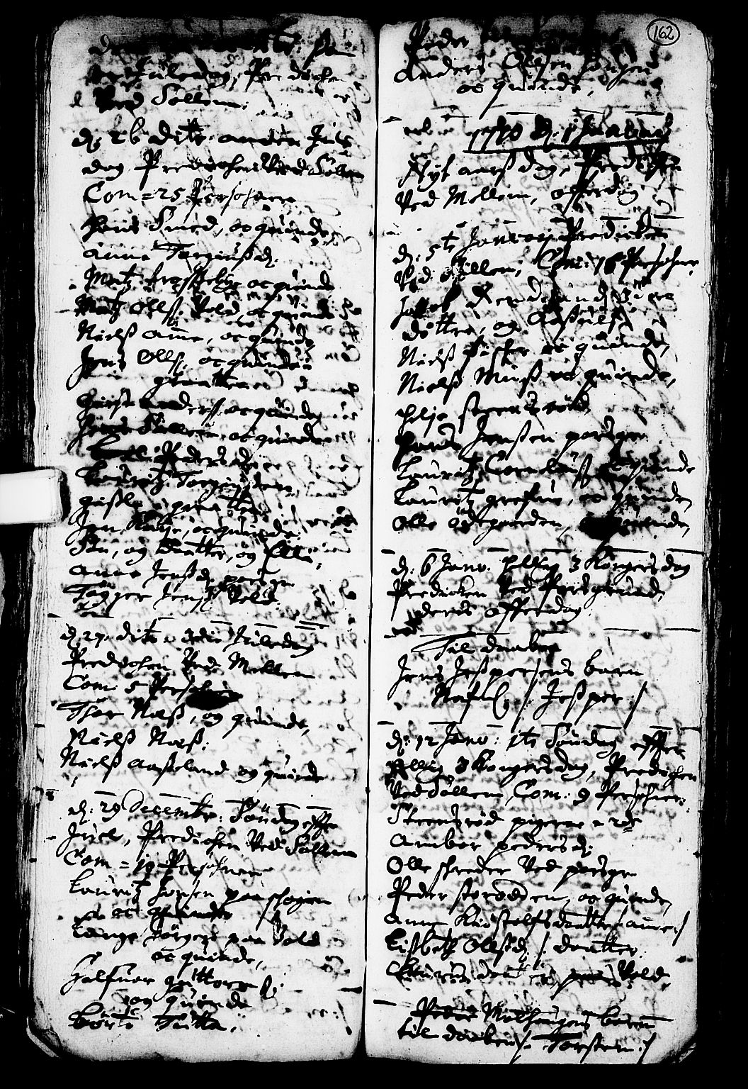 Solum kirkebøker, AV/SAKO-A-306/F/Fa/L0001: Ministerialbok nr. I 1, 1701-1716, s. 162