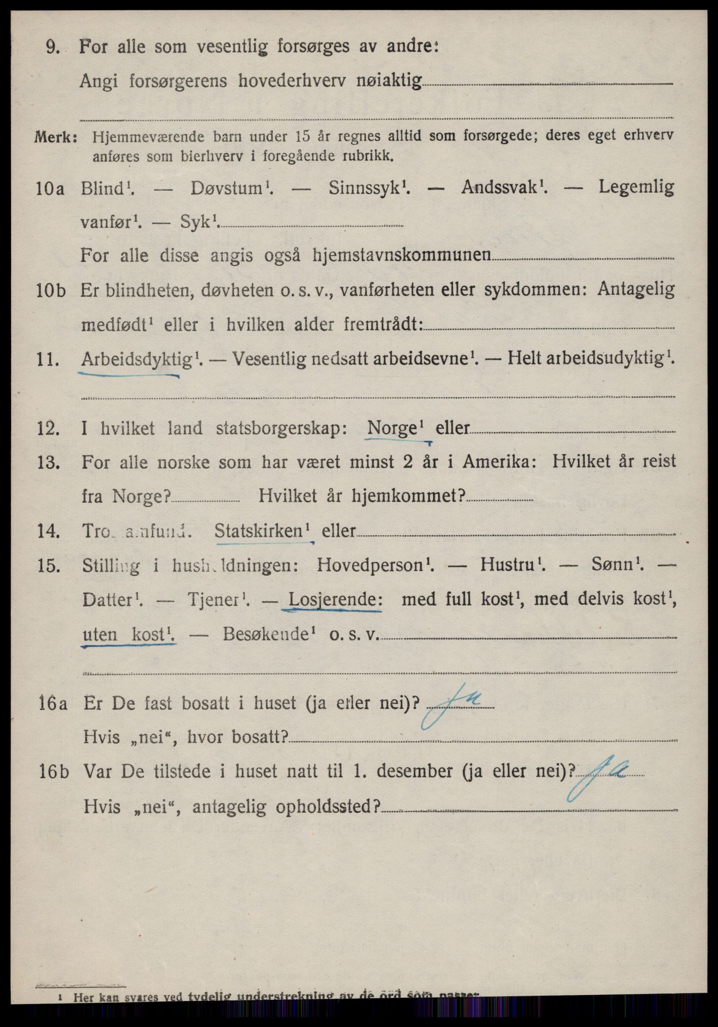 SAT, Folketelling 1920 for 1535 Vestnes herred, 1920, s. 3092