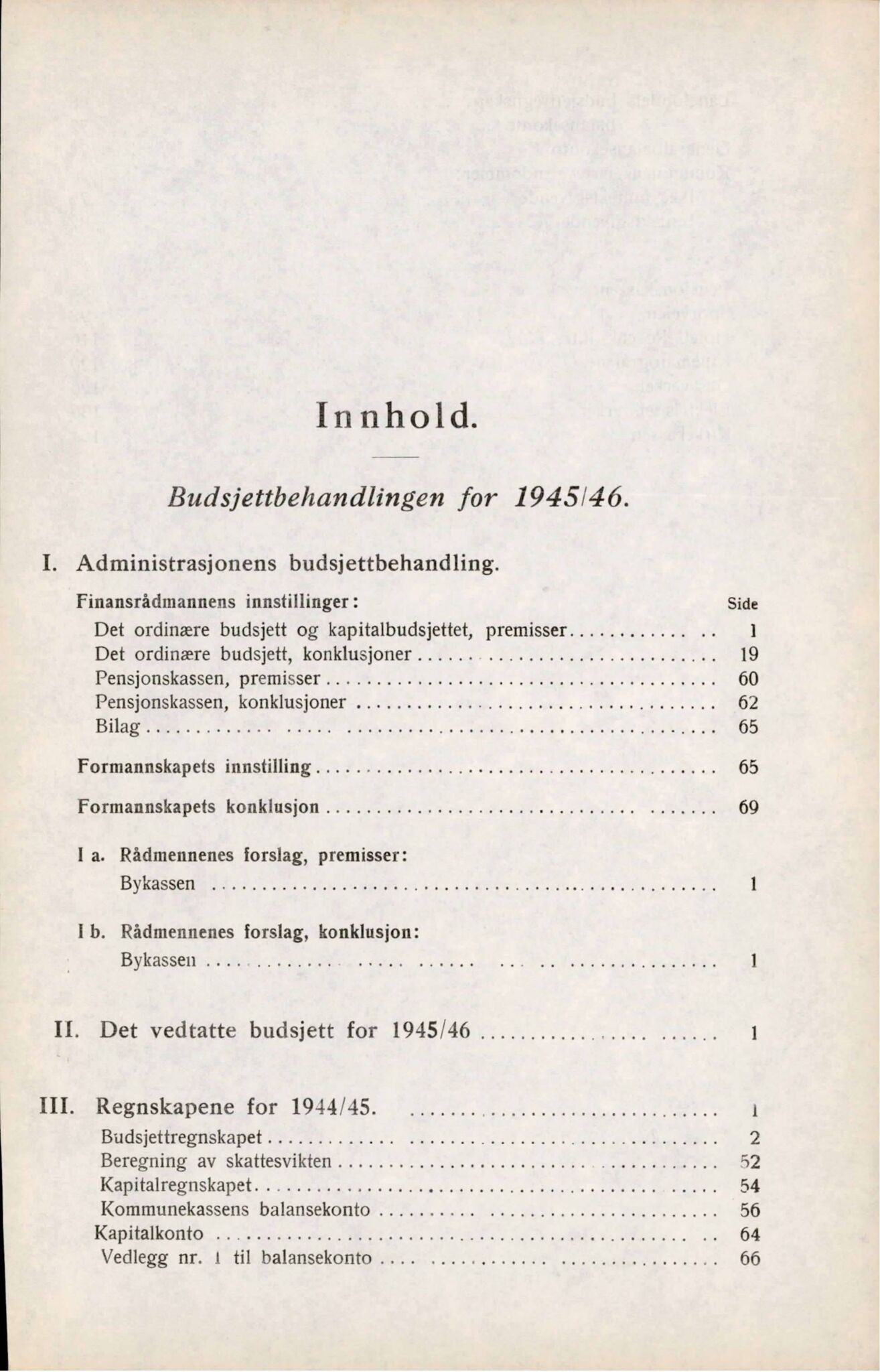 Bergen kommune. Formannskapet, BBA/A-0003/Ad/L0151: Bergens Kommuneforhandlinger, bind II, 1945