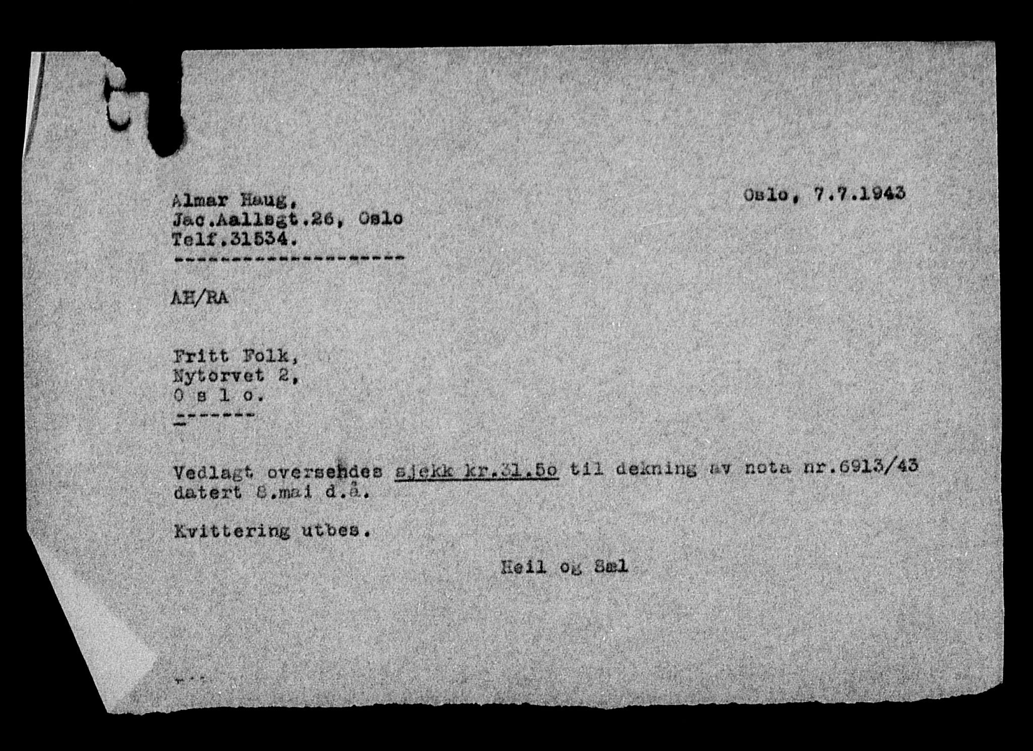 Justisdepartementet, Tilbakeføringskontoret for inndratte formuer, AV/RA-S-1564/H/Hc/Hcc/L0935: --, 1945-1947, s. 531