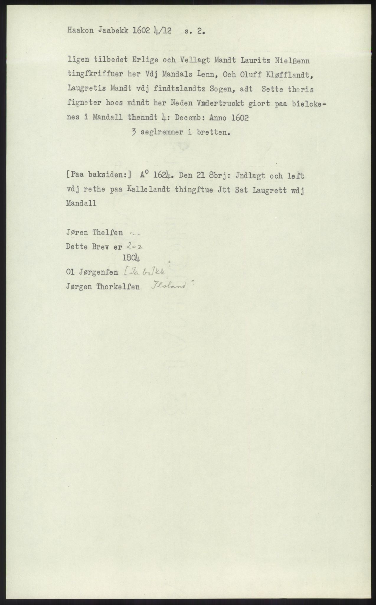 Samlinger til kildeutgivelse, Diplomavskriftsamlingen, RA/EA-4053/H/Ha, s. 1819