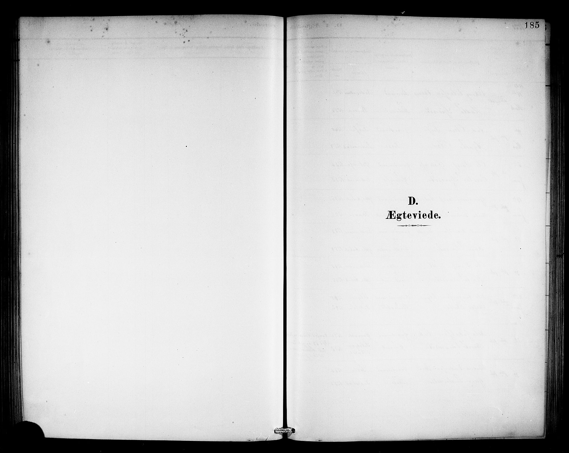 Kvam sokneprestembete, SAB/A-76201/H/Hab: Klokkerbok nr. C 3, 1881-1905, s. 185