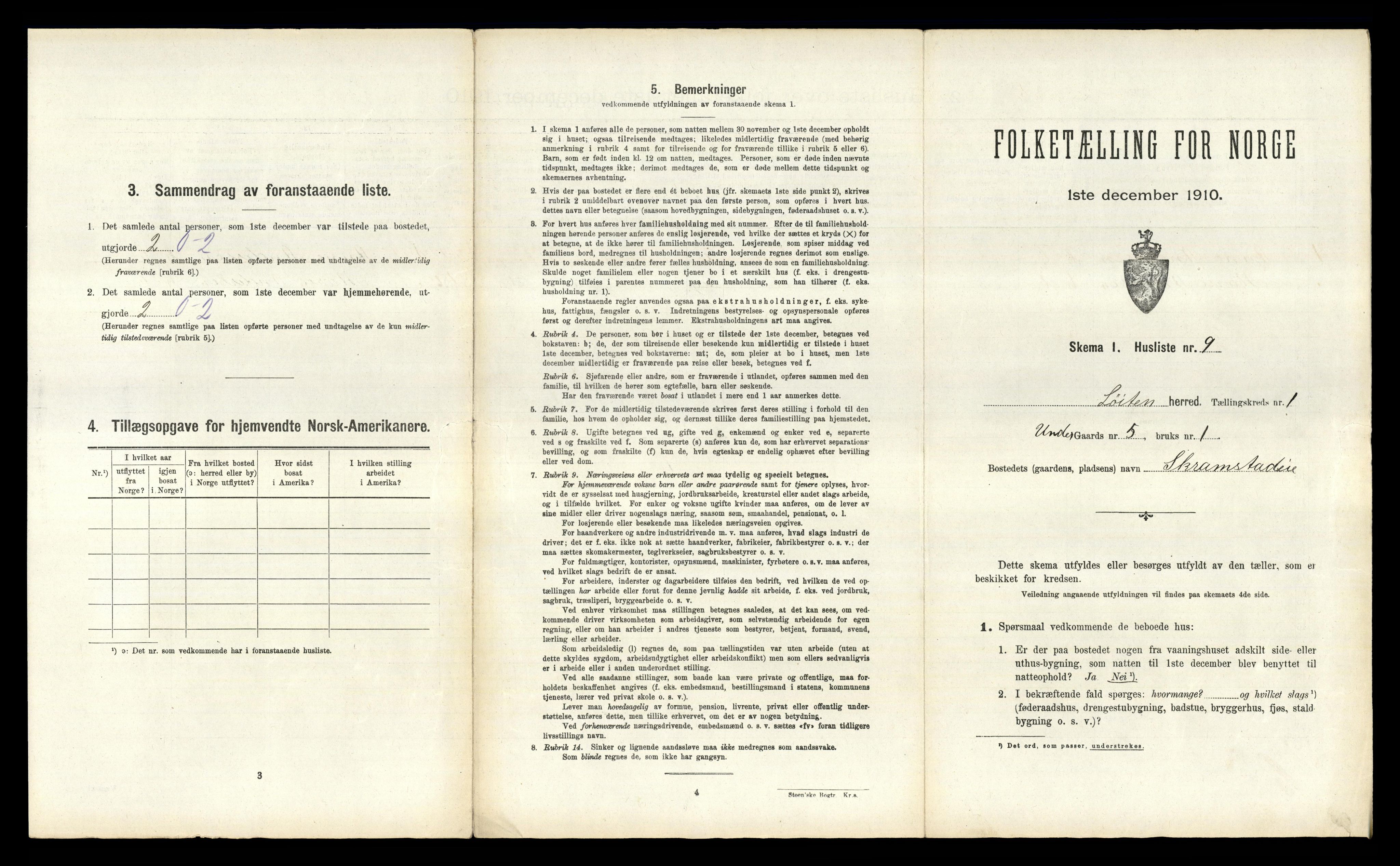 RA, Folketelling 1910 for 0415 Løten herred, 1910, s. 68