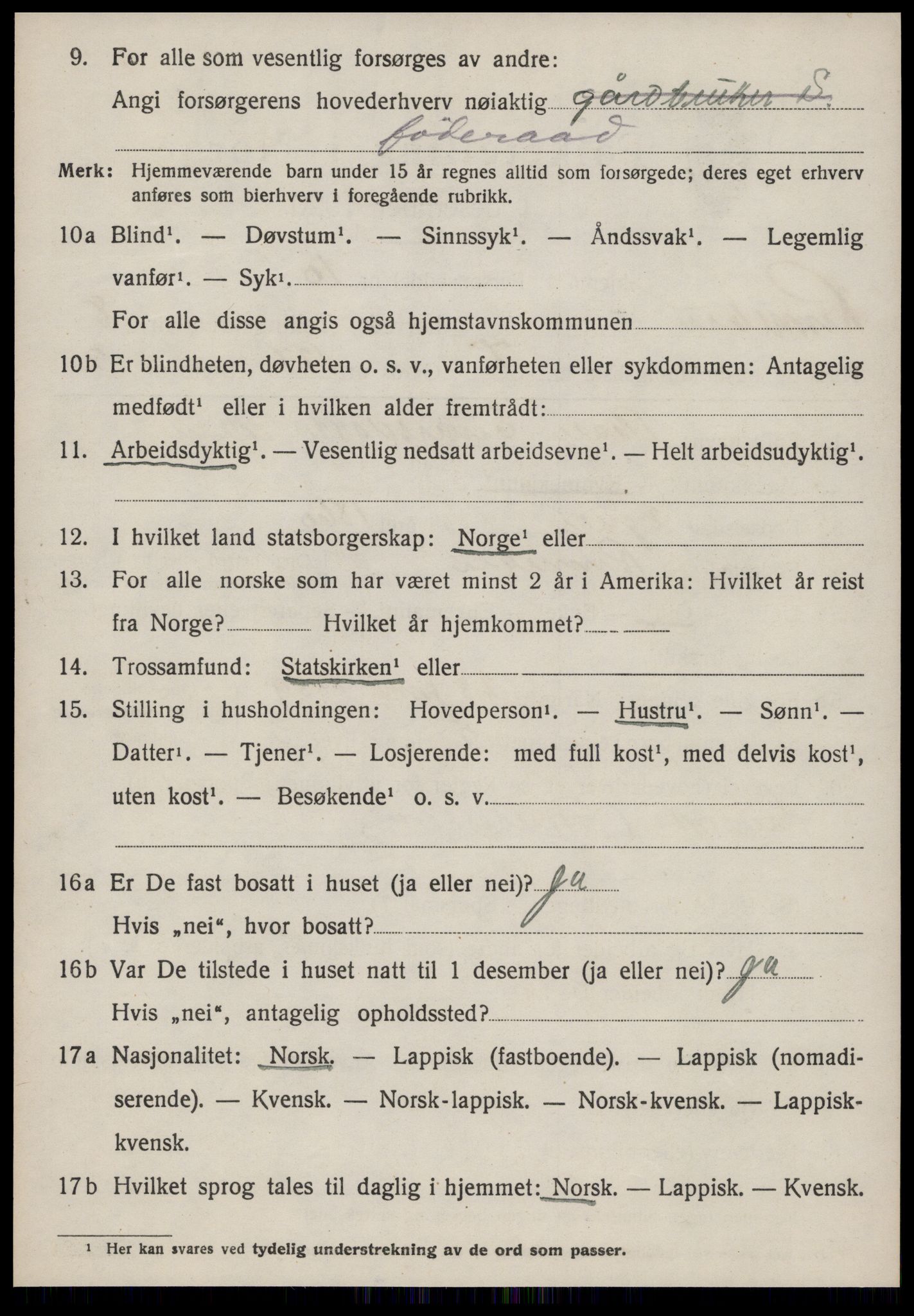 SAT, Folketelling 1920 for 1635 Rennebu herred, 1920, s. 5341