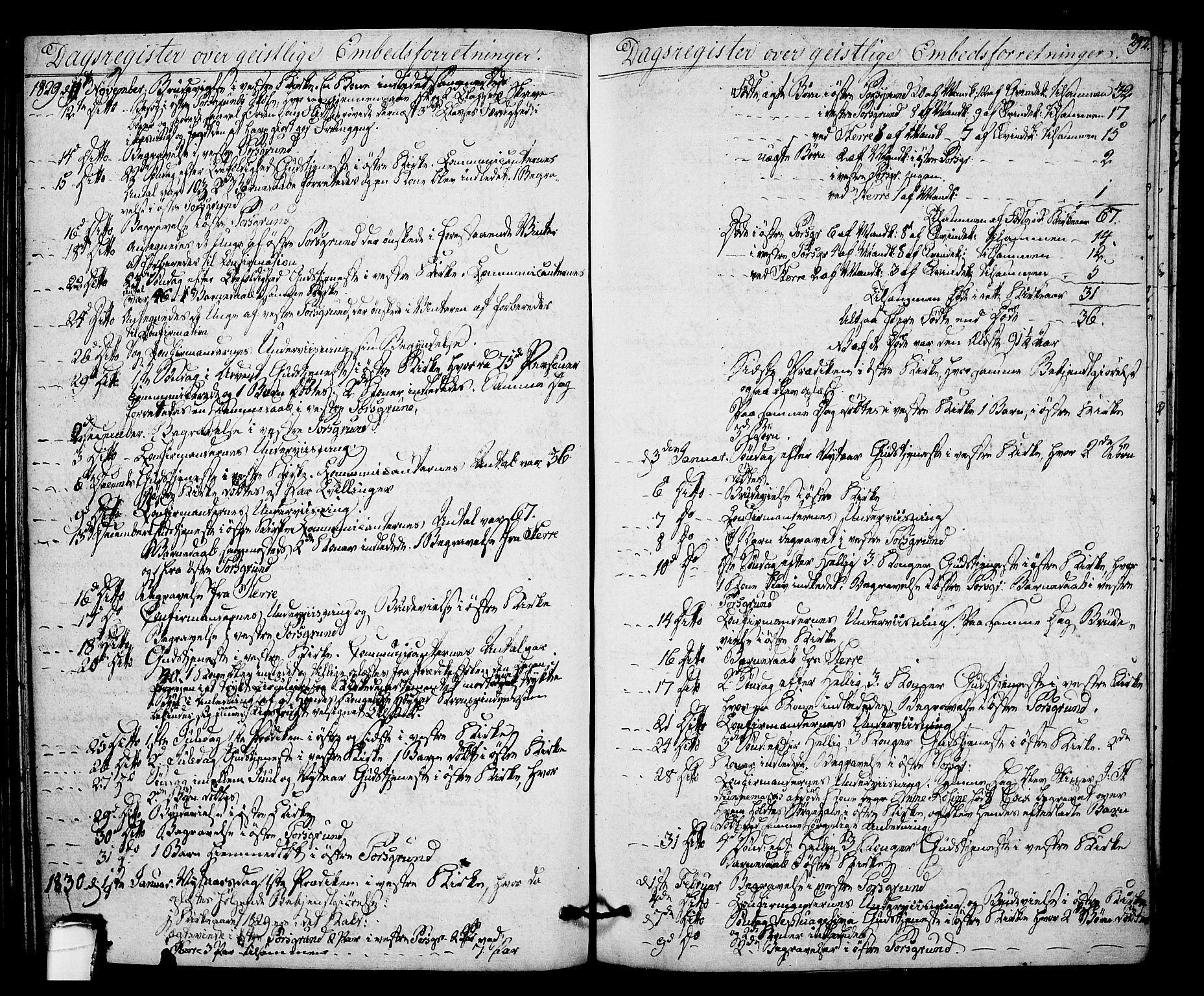 Porsgrunn kirkebøker , AV/SAKO-A-104/F/Fa/L0005: Ministerialbok nr. 5, 1828-1840, s. 292