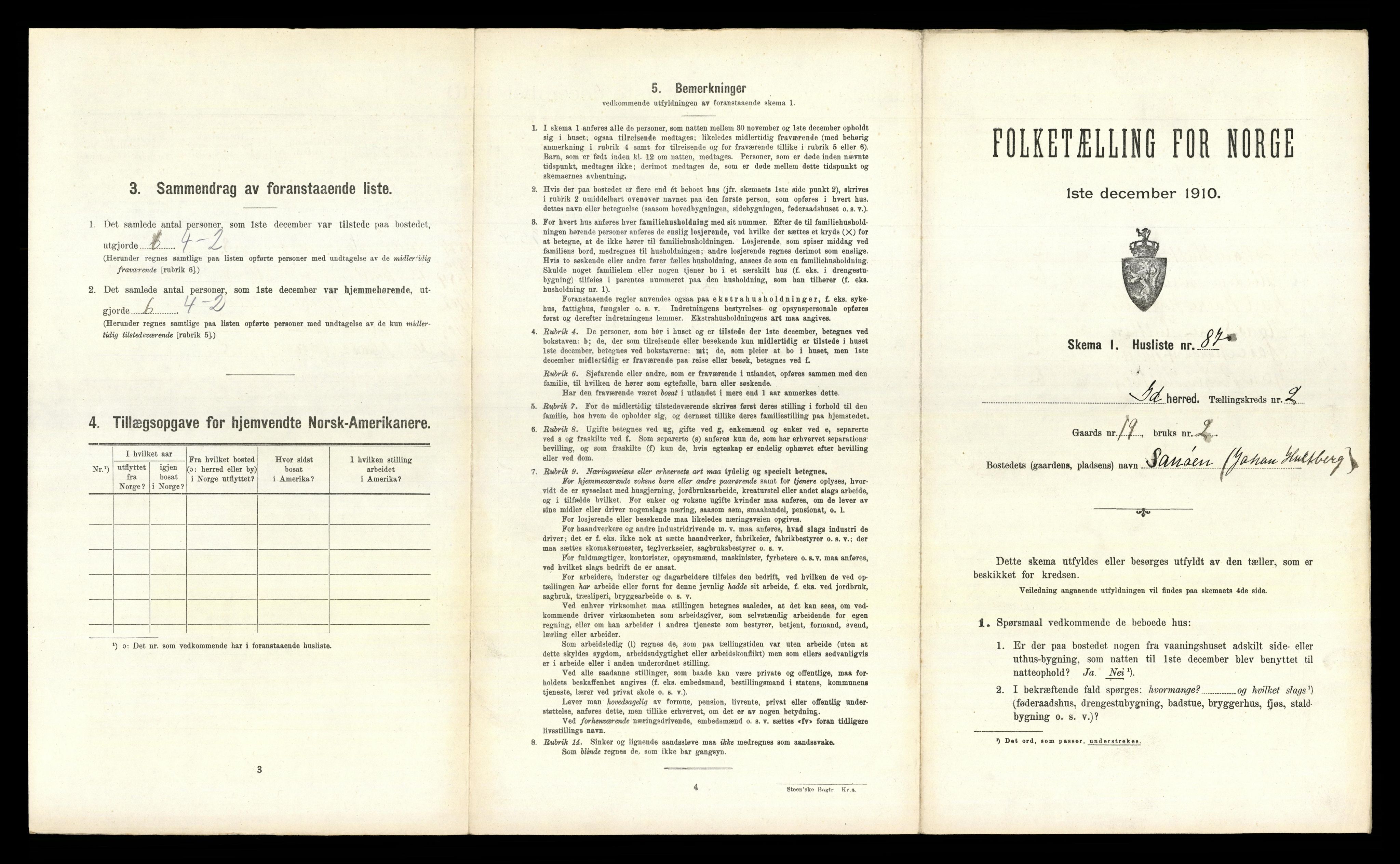 RA, Folketelling 1910 for 0117 Idd herred, 1910, s. 426