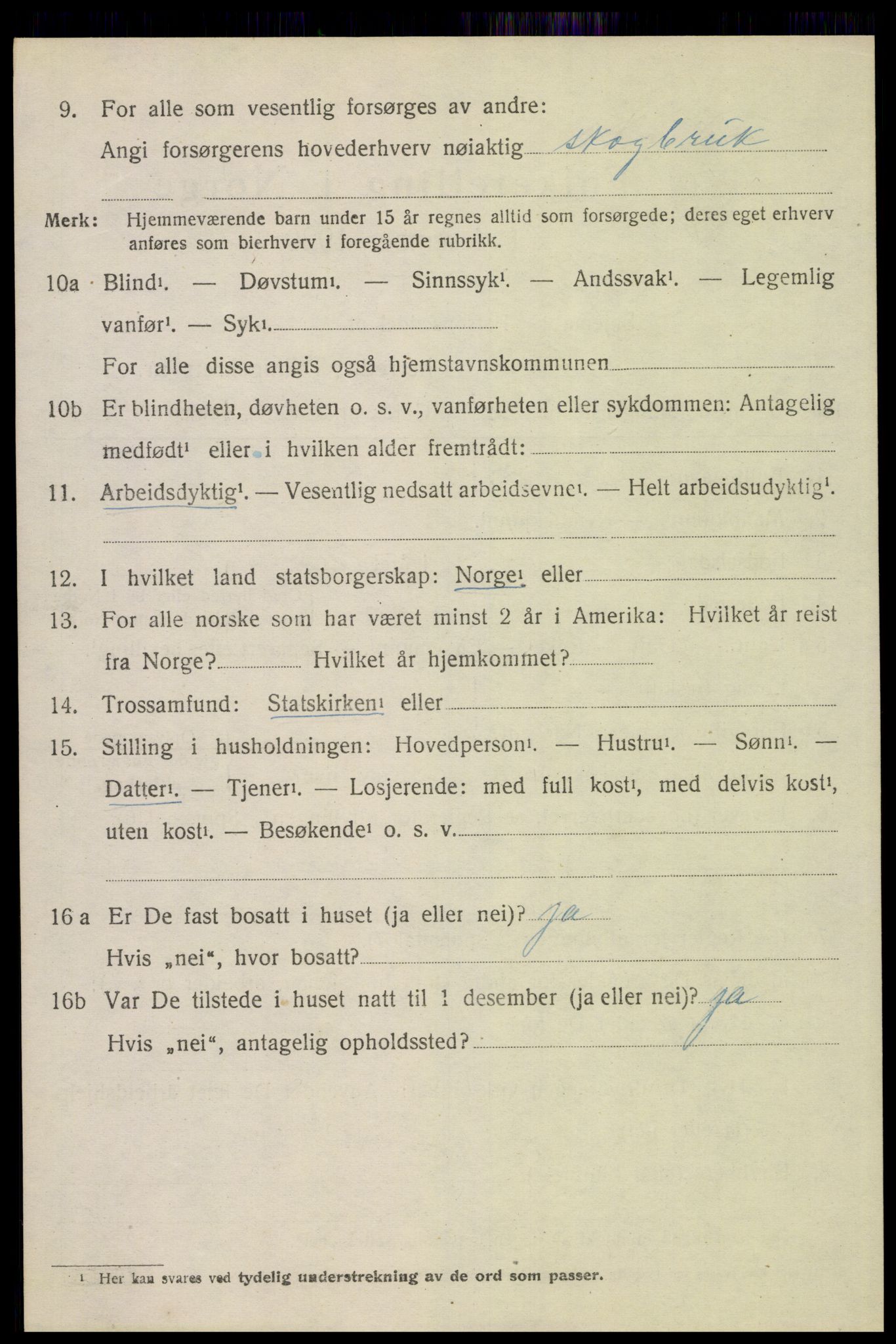 SAH, Folketelling 1920 for 0428 Trysil herred, 1920, s. 12828