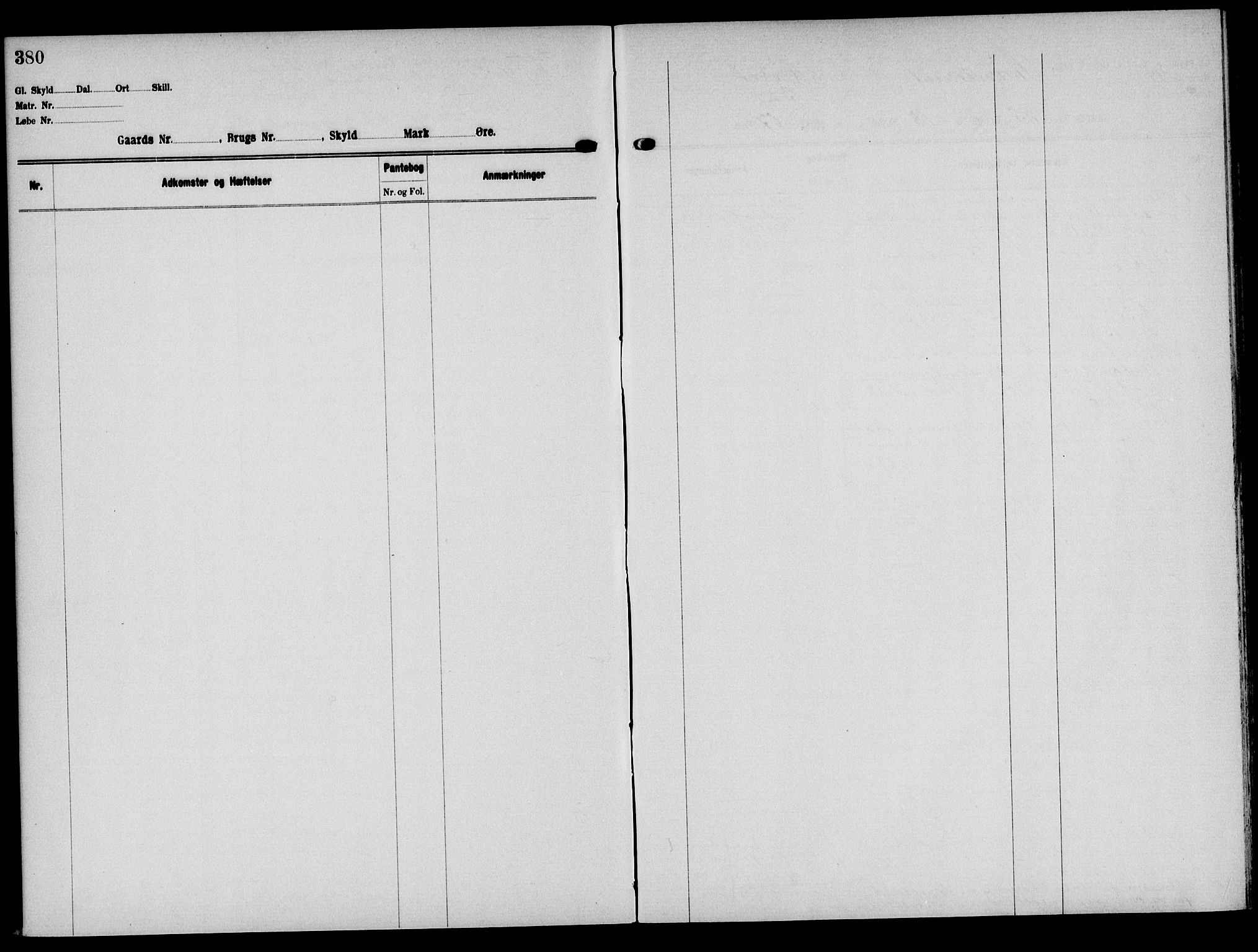 Solør tingrett, AV/SAH-TING-008/H/Ha/Hak/L0004: Panteregister nr. IV, 1900-1935, s. 380