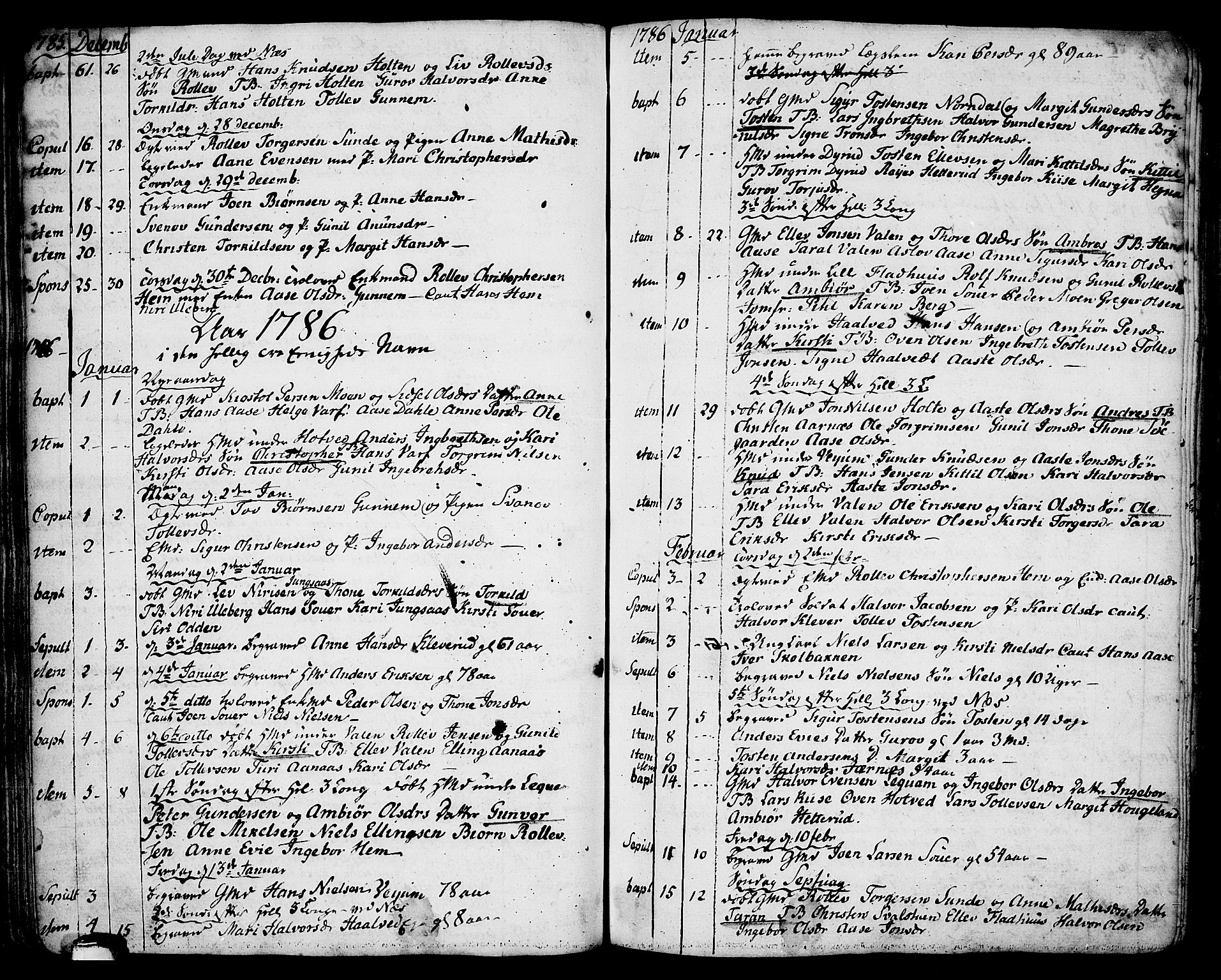 Sauherad kirkebøker, AV/SAKO-A-298/F/Fa/L0004: Ministerialbok nr. I 4, 1767-1814