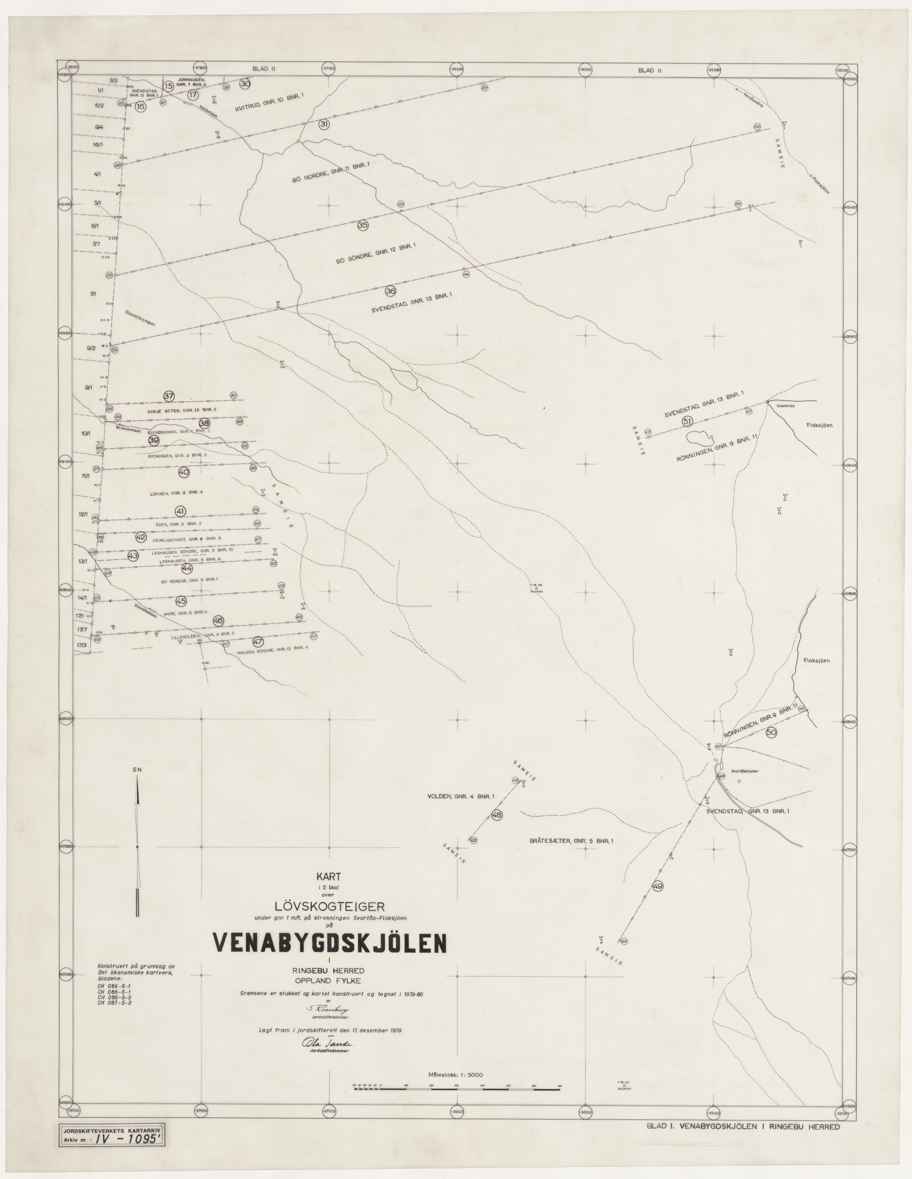 Jordskifteverkets kartarkiv, AV/RA-S-3929/T, 1859-1988, s. 1388