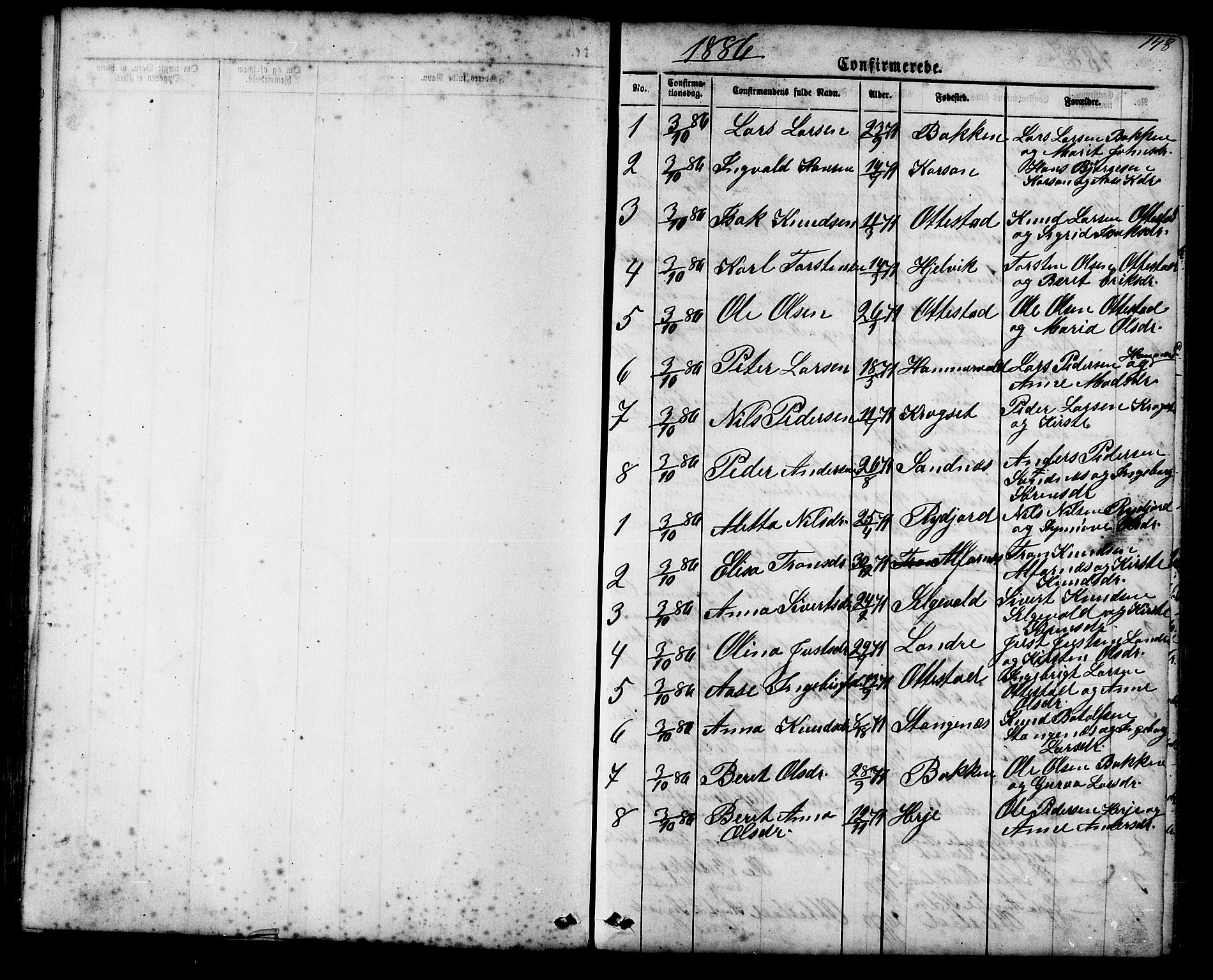 Ministerialprotokoller, klokkerbøker og fødselsregistre - Møre og Romsdal, AV/SAT-A-1454/548/L0614: Klokkerbok nr. 548C02, 1867-1917, s. 148