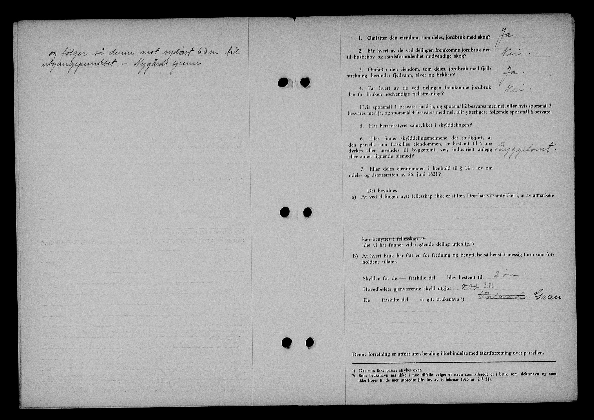 Nedenes sorenskriveri, SAK/1221-0006/G/Gb/Gba/L0044: Pantebok nr. 40, 1937-1938, Dagboknr: 127/1938