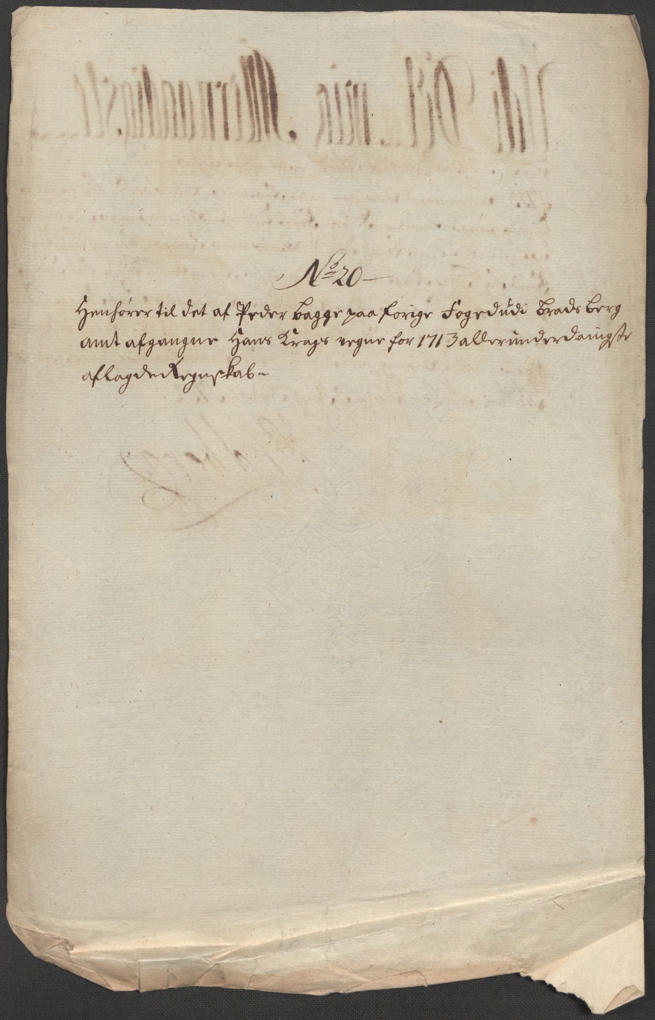 Rentekammeret inntil 1814, Reviderte regnskaper, Fogderegnskap, RA/EA-4092/R36/L2125: Fogderegnskap Øvre og Nedre Telemark og Bamble, 1713, s. 143