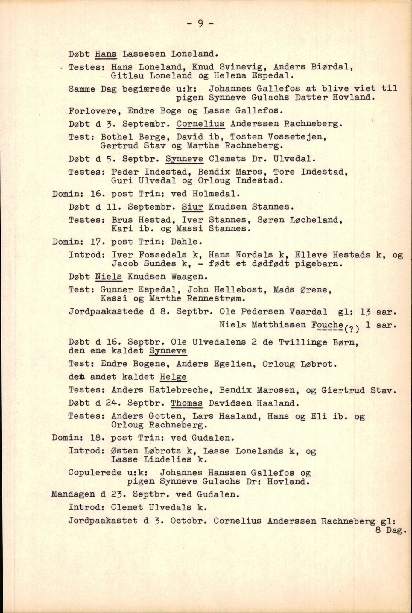 Samling av fulltekstavskrifter, SAB/FULLTEKST/B/14/0012: Fjaler sokneprestembete, ministerialbok nr. A 3, 1799-1814, s. 10