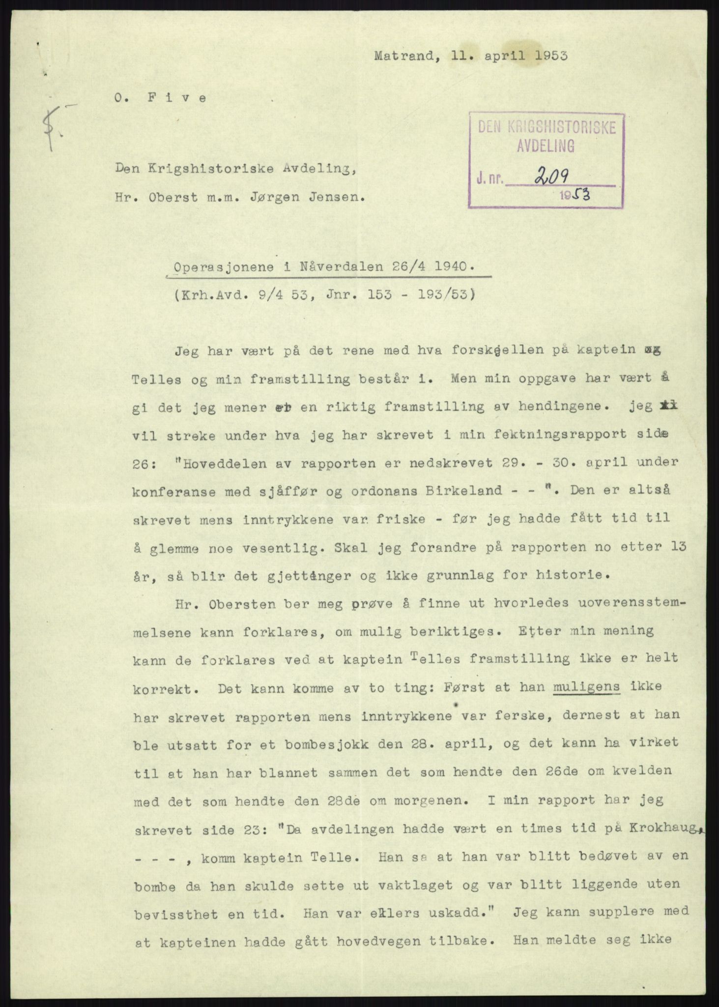 Forsvaret, Forsvarets krigshistoriske avdeling, AV/RA-RAFA-2017/Y/Yb/L0112: II-C-11-506-507  -  5. Divisjon., 1940, s. 980