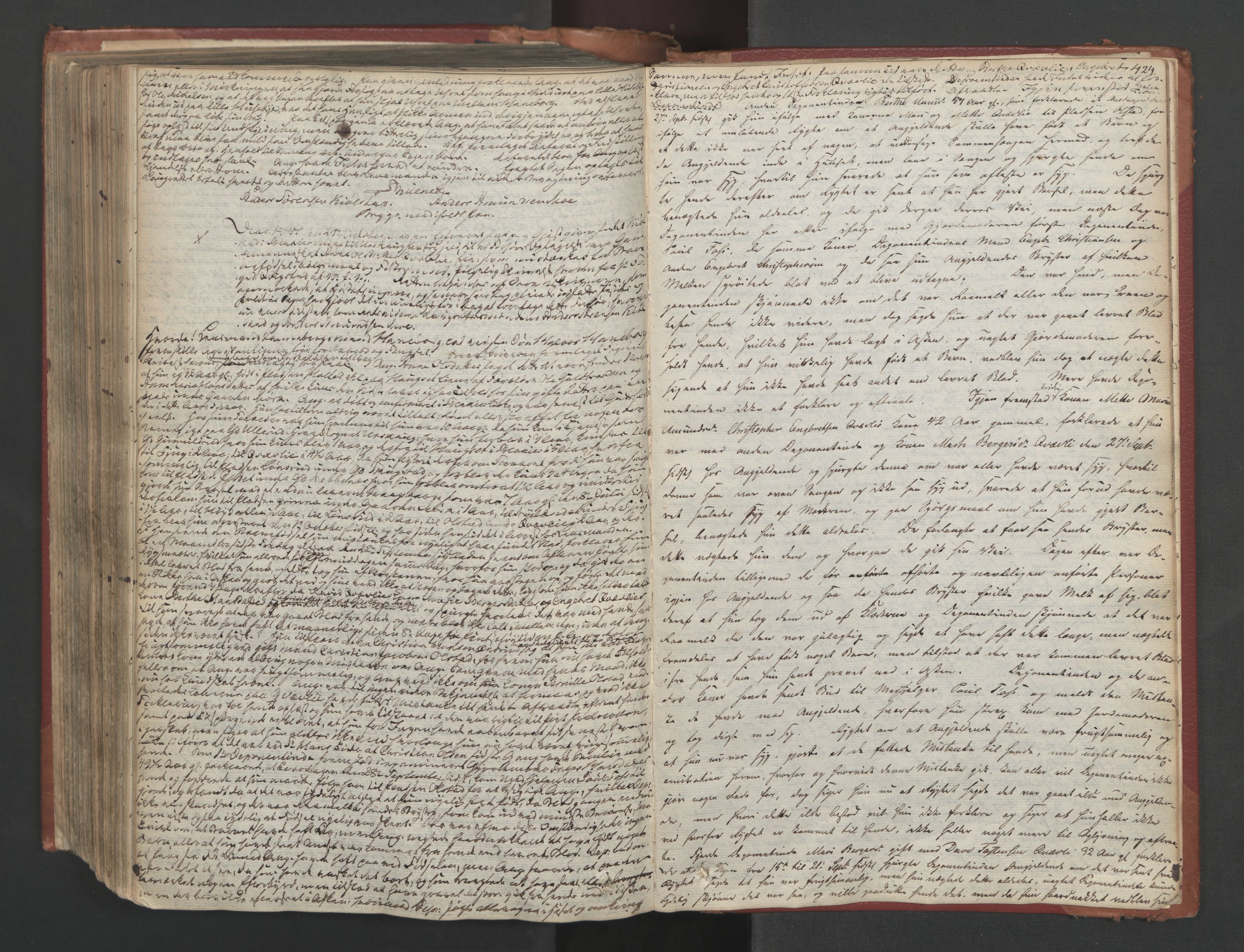 Nedre Romerike sorenskriveri, AV/SAO-A-10469/F/Fc/L0013: Ekstrarettsprotokoll, 1831-1837, s. 423b-424a