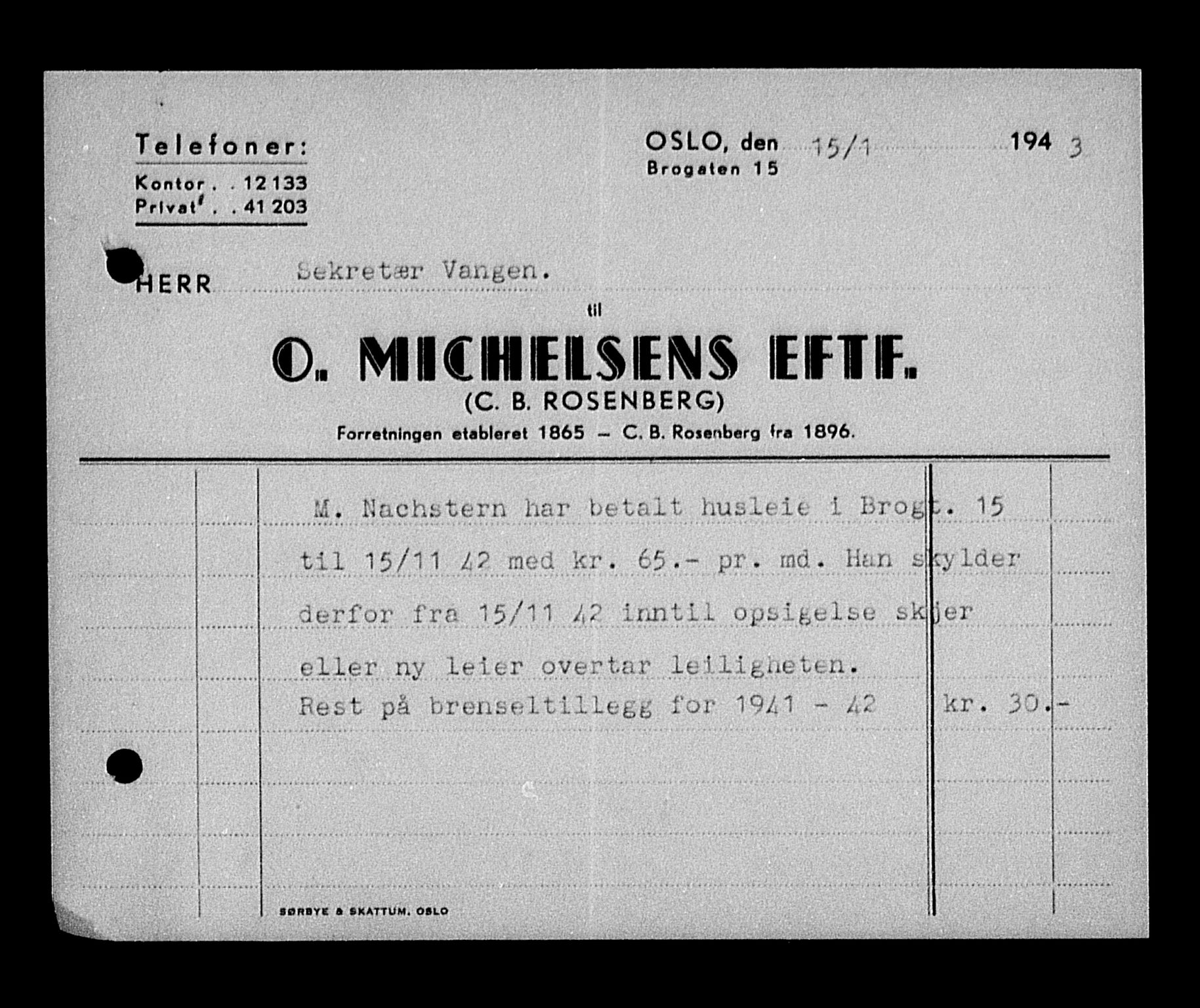 Justisdepartementet, Tilbakeføringskontoret for inndratte formuer, AV/RA-S-1564/H/Hc/Hcc/L0967: --, 1945-1947, s. 89