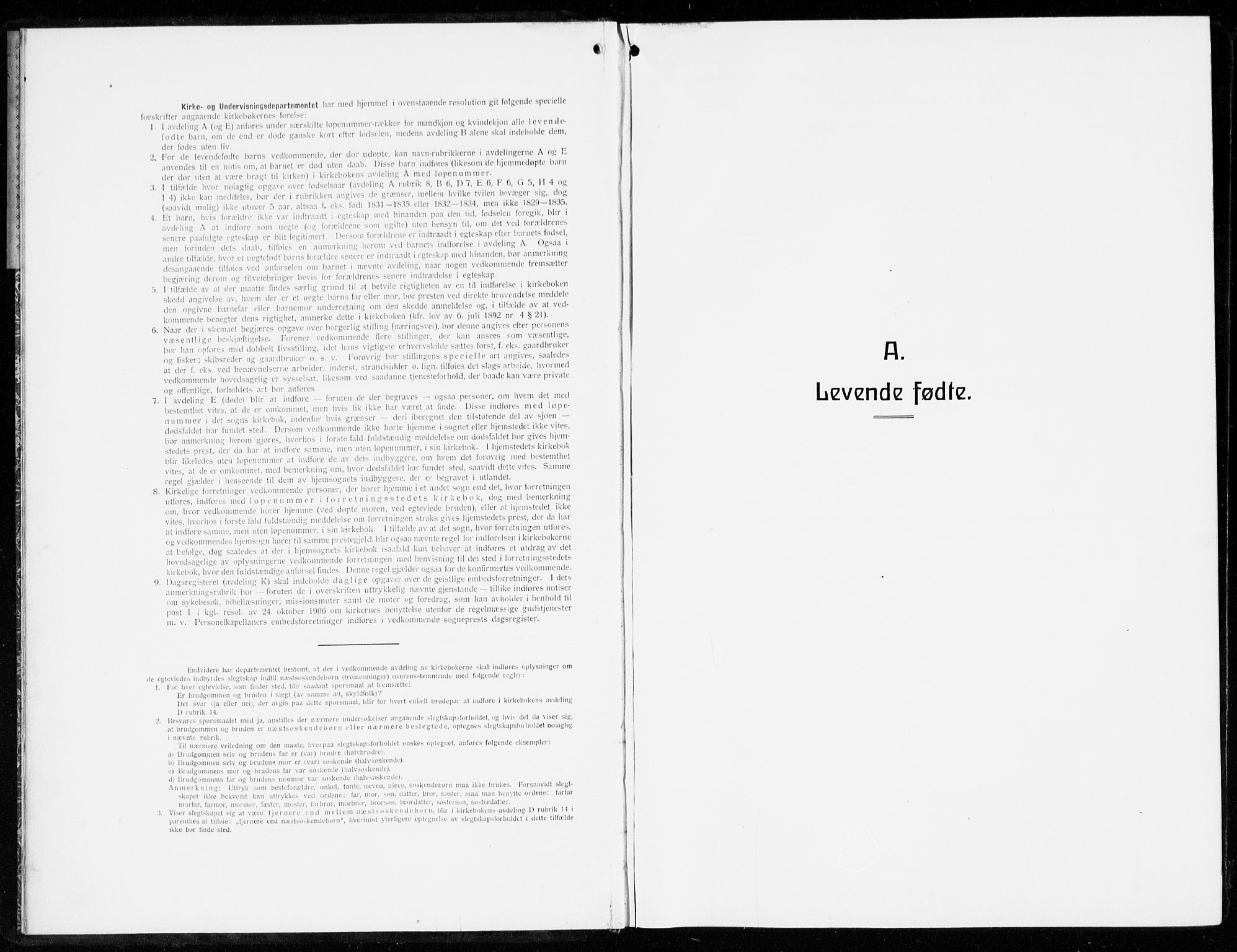 Brevik kirkebøker, AV/SAKO-A-255/G/Ga/L0006: Klokkerbok nr. 6, 1922-1940