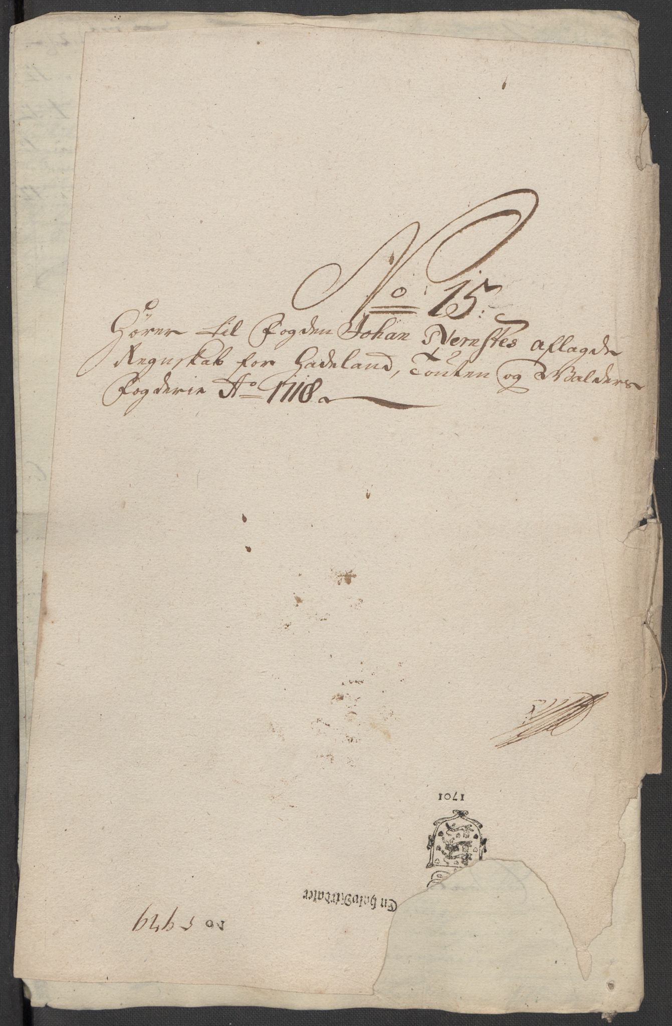 Rentekammeret inntil 1814, Reviderte regnskaper, Fogderegnskap, AV/RA-EA-4092/R18/L1320: Fogderegnskap Hadeland, Toten og Valdres, 1718, s. 81