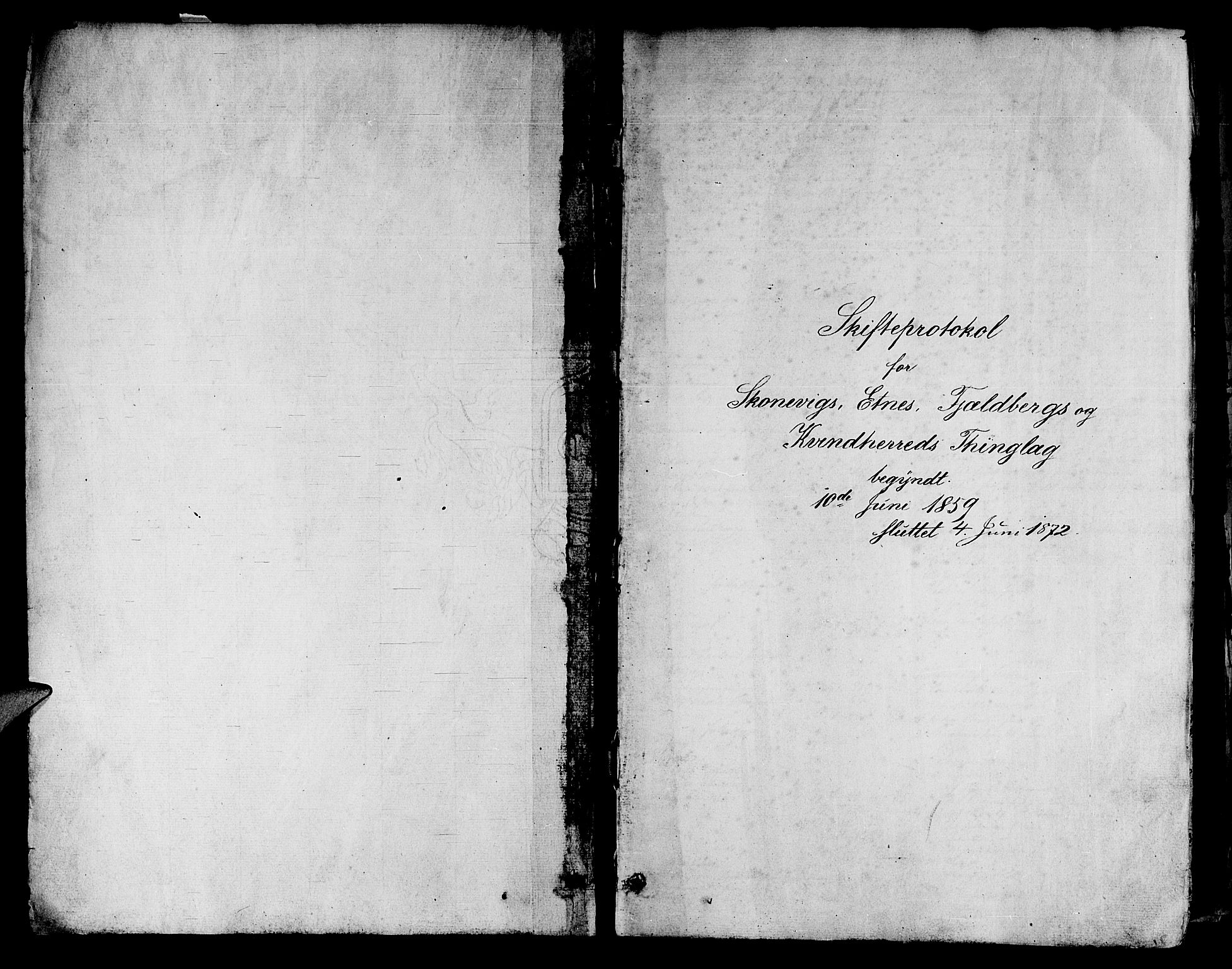 Sunnhordland sorenskrivar, SAB/A-2401/1/H/Ha/Hae/L0005: Skifteprotokollar. Skånevik, Etne, Fjelberg og Kvinnherad. Register i protokoll, 1859-1872, s. 0b-1a