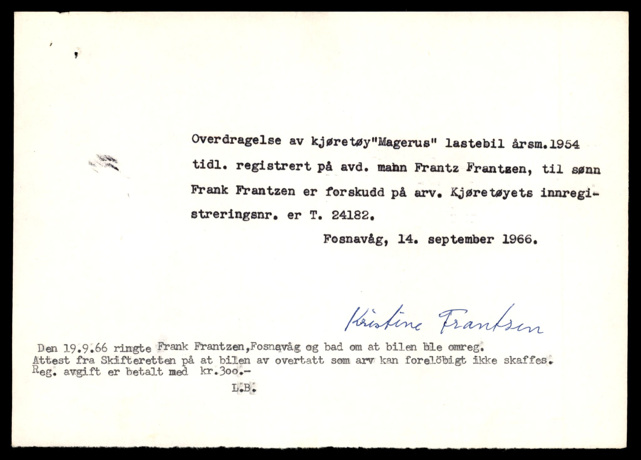 Møre og Romsdal vegkontor - Ålesund trafikkstasjon, AV/SAT-A-4099/F/Fe/L0033: Registreringskort for kjøretøy T 12151 - T 12474, 1927-1998, s. 351
