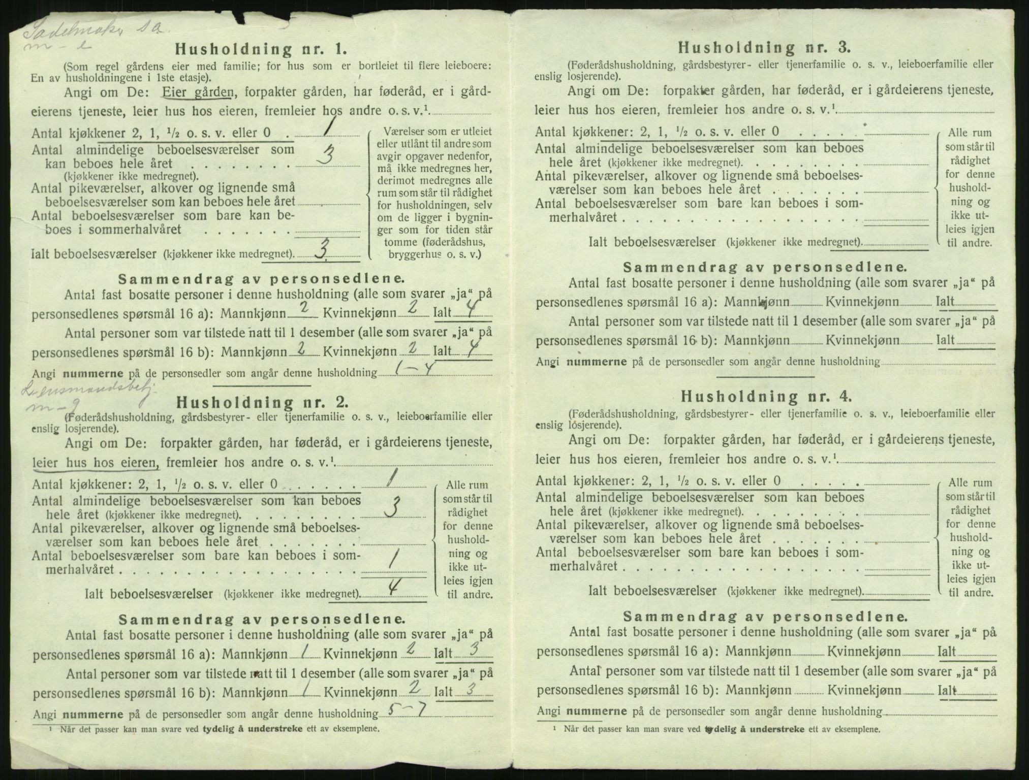 SAST, Folketelling 1920 for 1121 Time herred, 1920, s. 44