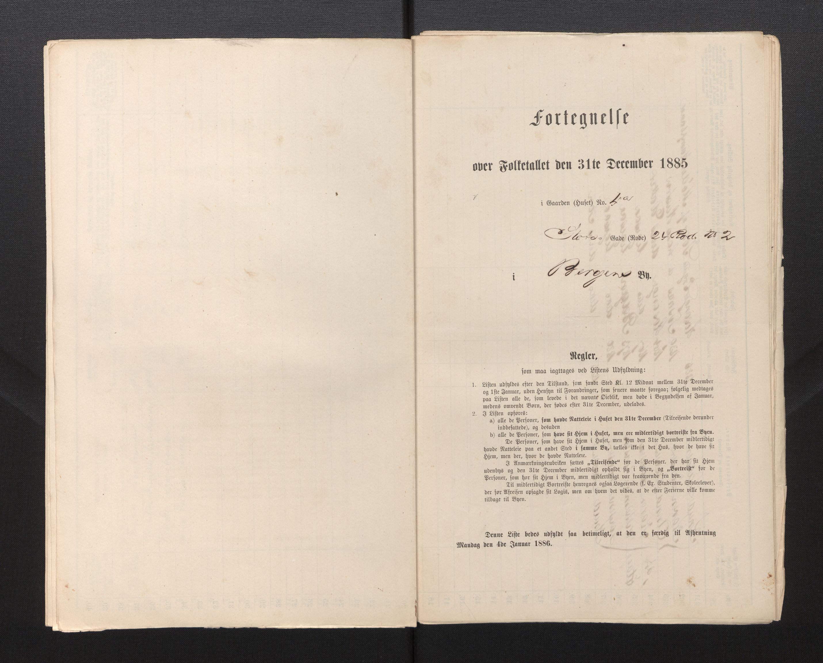 SAB, Folketelling 1885 for 1301 Bergen kjøpstad, 1885, s. 6058