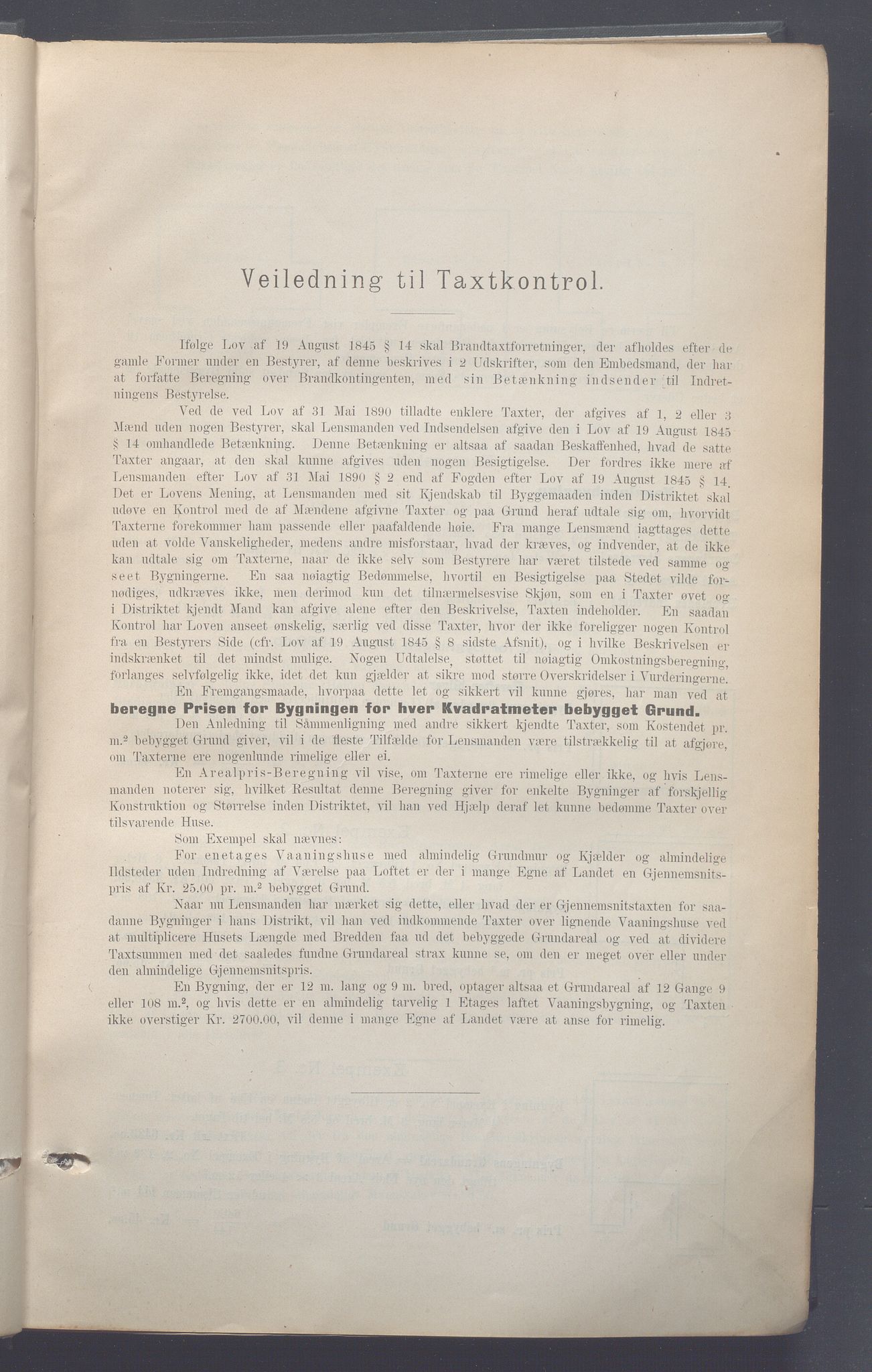 Lensmennene i Aker, OBA/A-10133/F/Fa/L0009: Branntakstprotokoll, 1894-1908