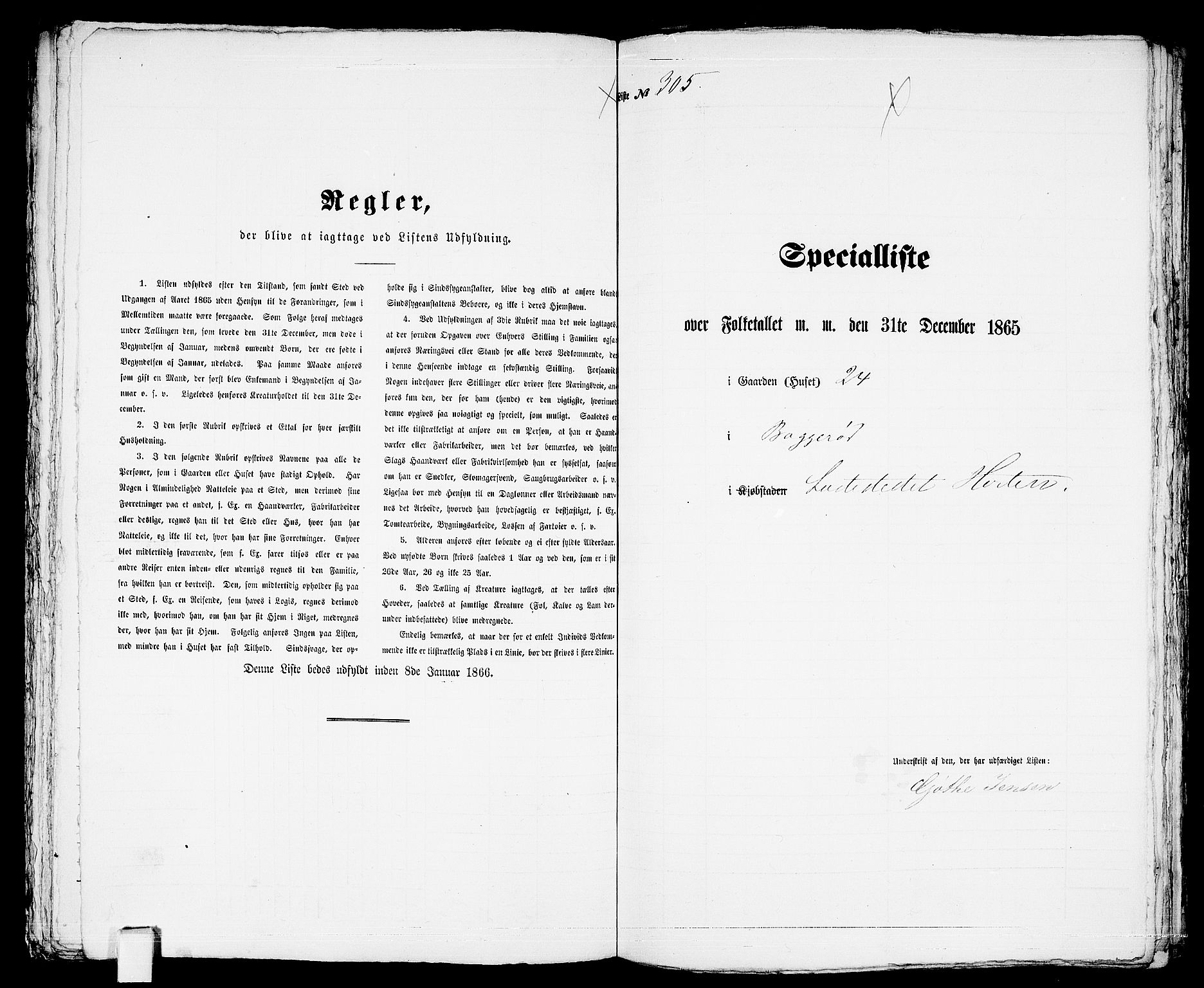 RA, Folketelling 1865 for 0703 Horten ladested, 1865, s. 646