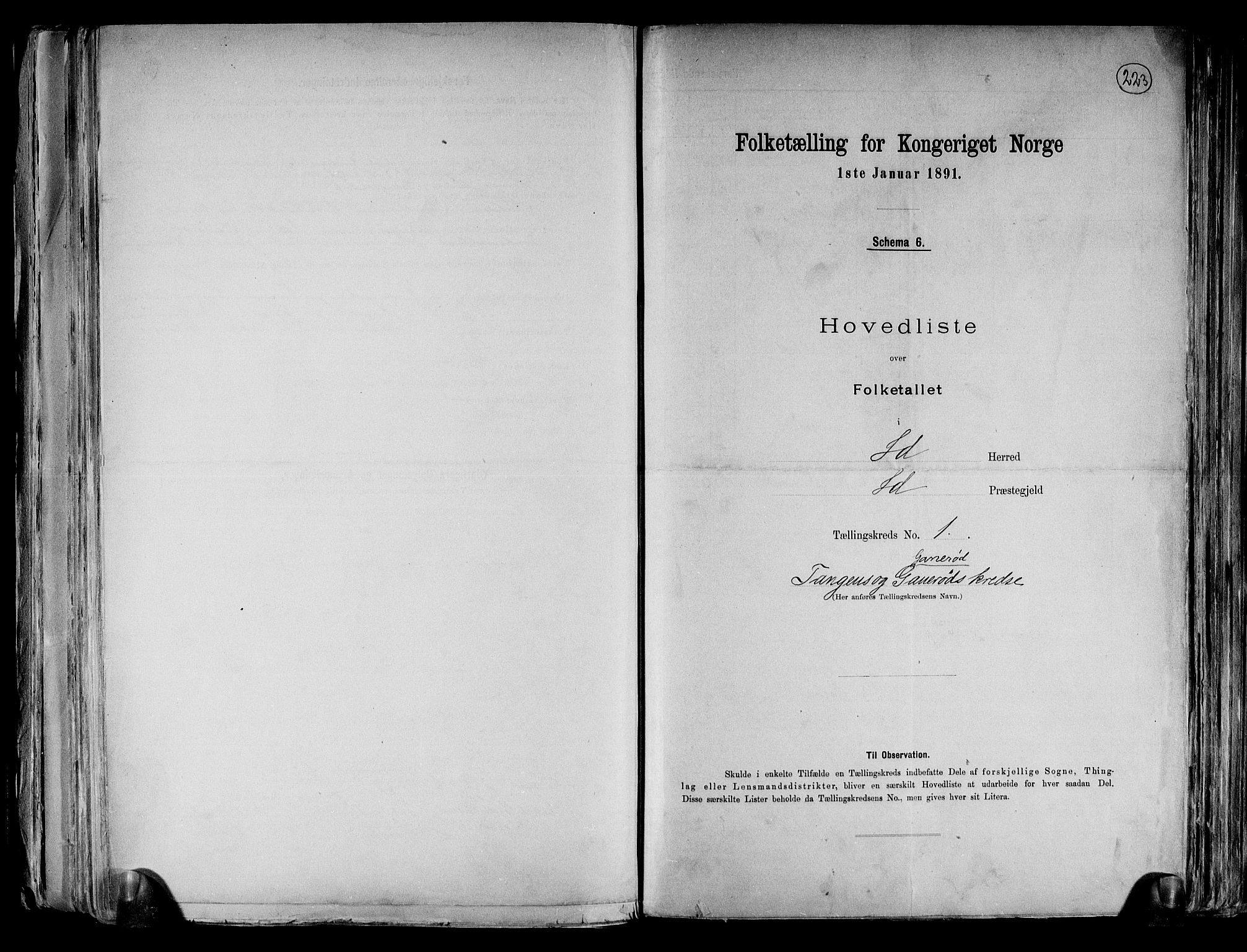 RA, Folketelling 1891 for 0117 Idd herred, 1891, s. 4