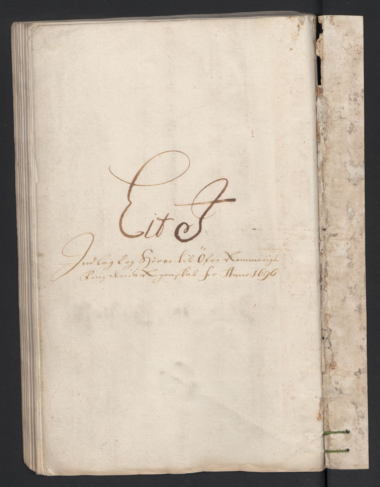 Rentekammeret inntil 1814, Reviderte regnskaper, Fogderegnskap, RA/EA-4092/R12/L0708: Fogderegnskap Øvre Romerike, 1696, s. 208