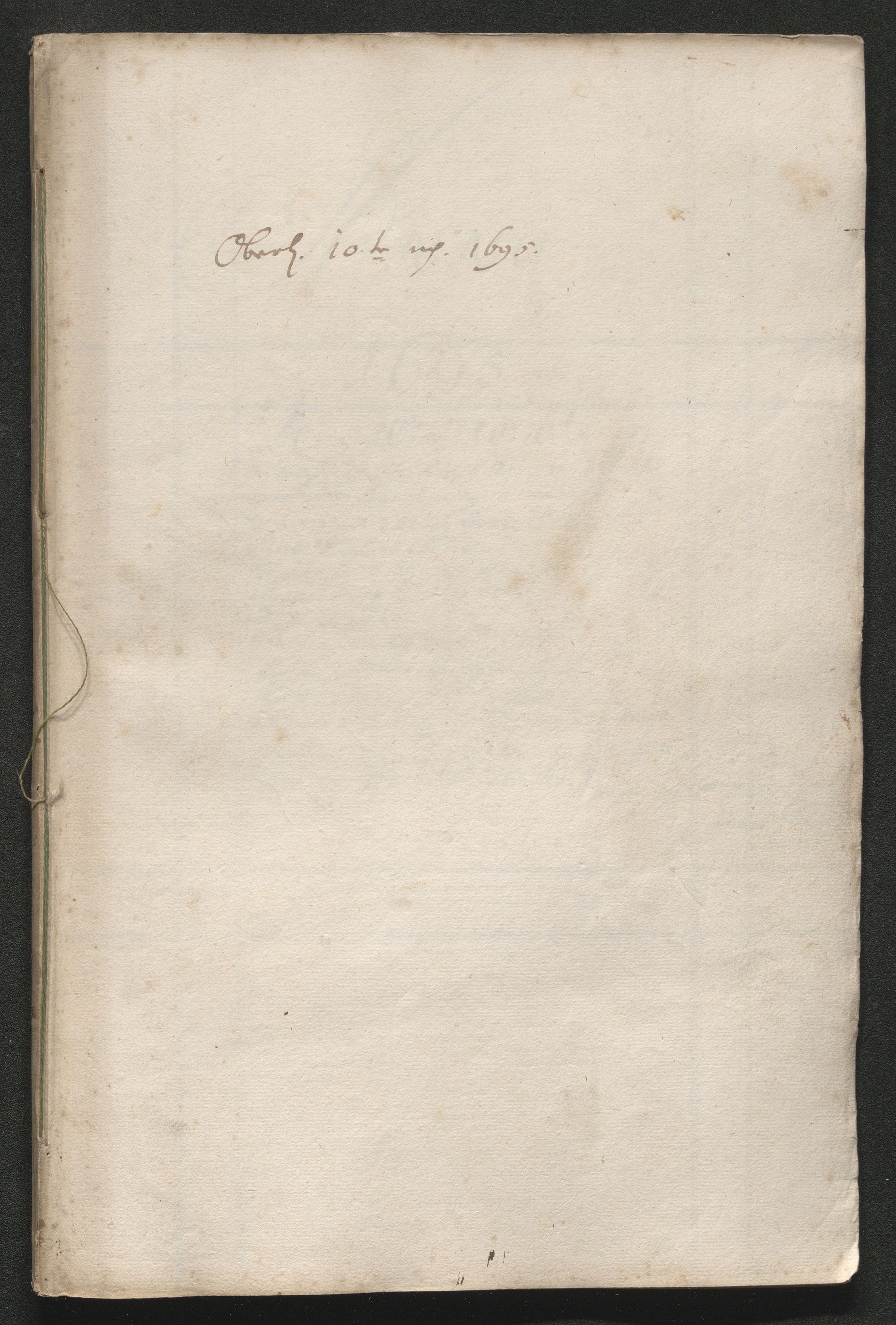 Kongsberg Sølvverk 1623-1816, AV/SAKO-EA-3135/001/D/Dc/Dcd/L0068: Utgiftsregnskap for gruver m.m., 1694-1695, s. 416