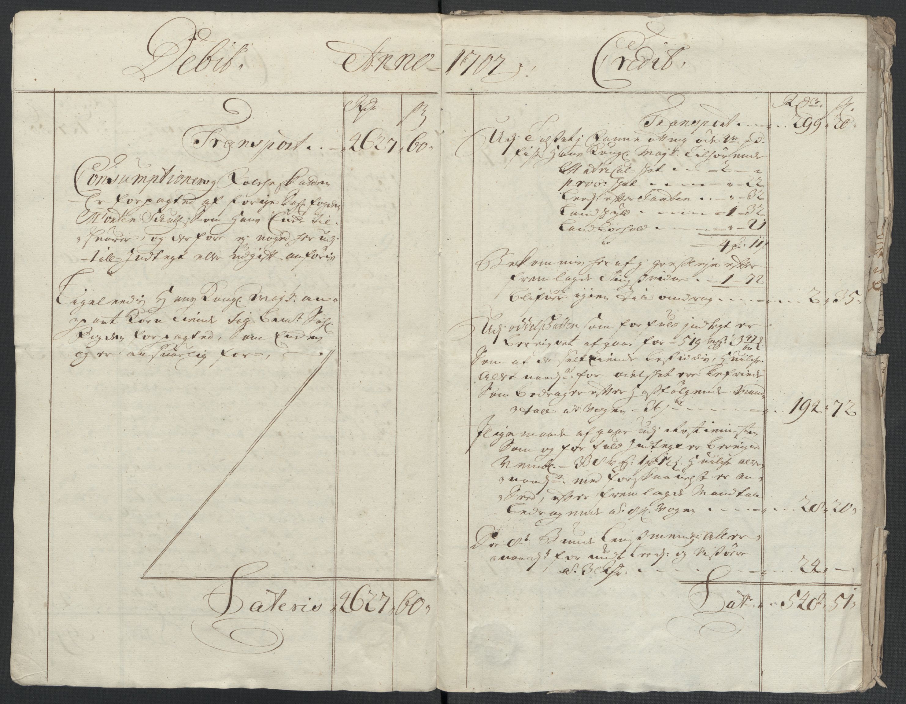 Rentekammeret inntil 1814, Reviderte regnskaper, Fogderegnskap, AV/RA-EA-4092/R55/L3658: Fogderegnskap Romsdal, 1707-1708, s. 9