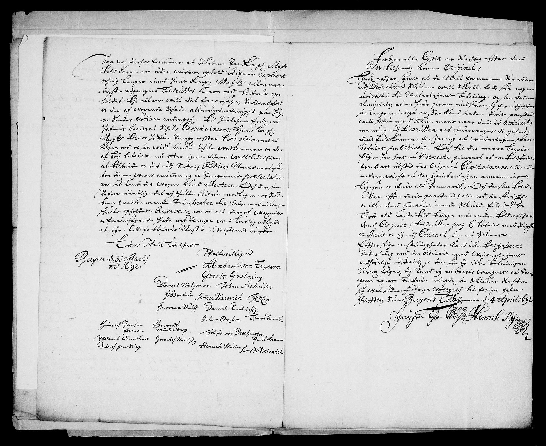 Danske Kanselli, Skapsaker, AV/RA-EA-4061/G/L0013: Tillegg til skapsakene, 1689-1702, s. 55