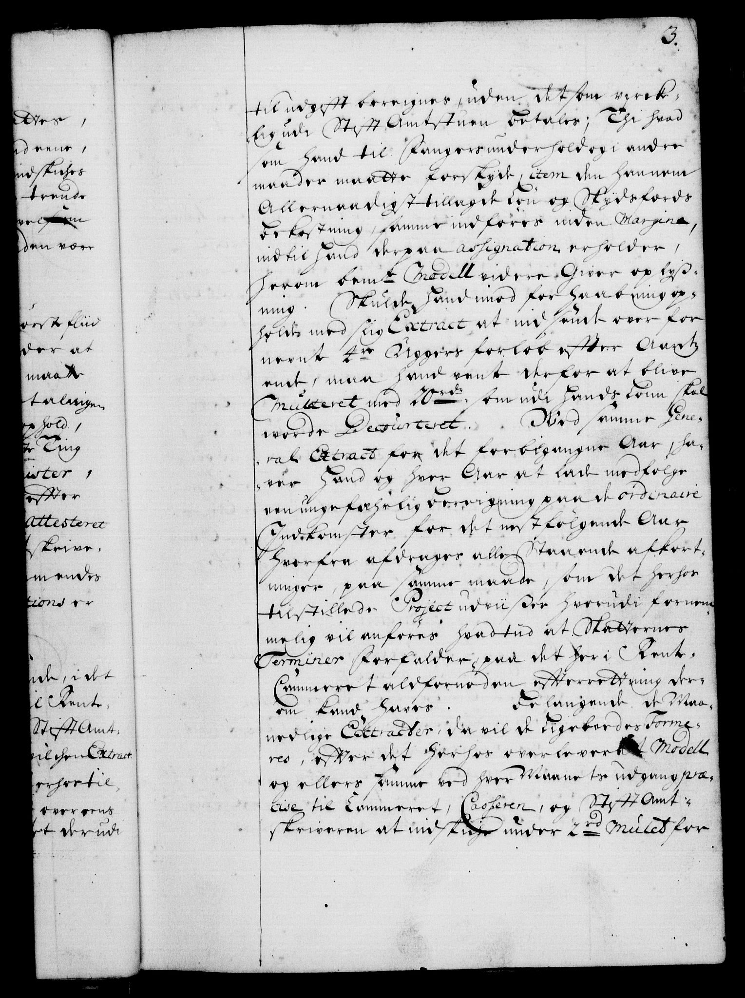 Rentekammeret, Kammerkanselliet, RA/EA-3111/G/Gg/Ggi/L0001: Norsk instruksjonsprotokoll med register (merket RK 53.34), 1720-1729, s. 3