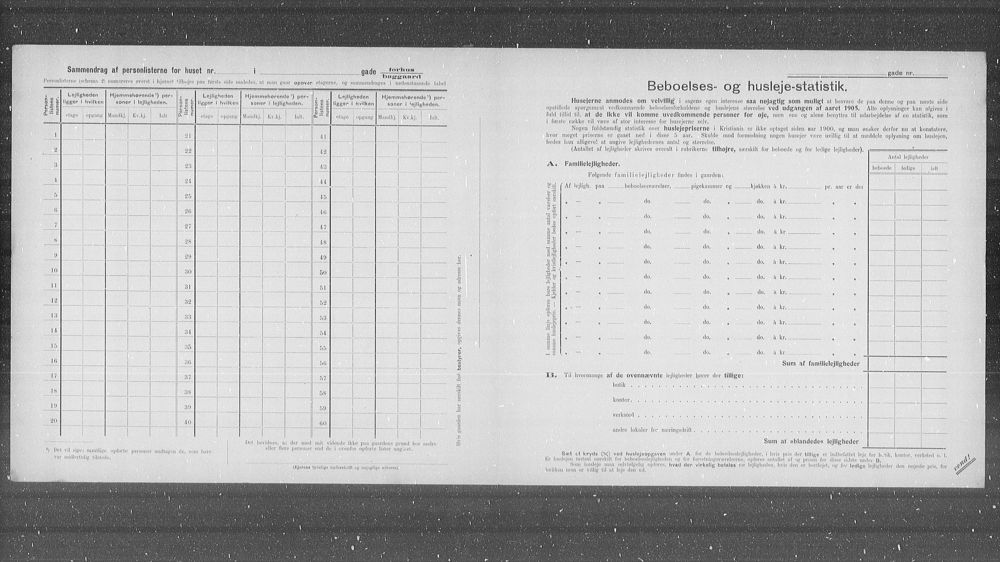 OBA, Kommunal folketelling 31.12.1905 for Kristiania kjøpstad, 1905, s. 24590