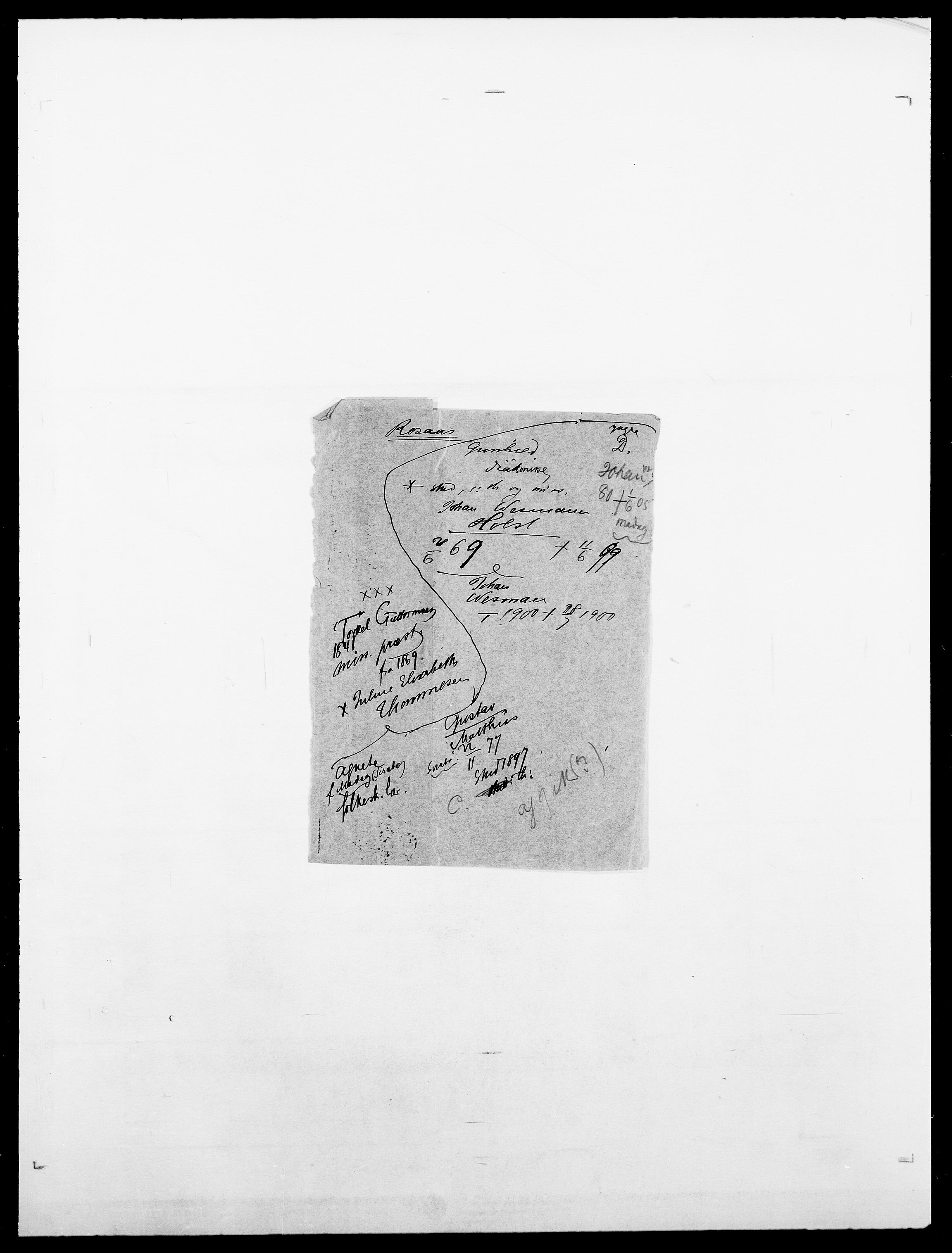 Delgobe, Charles Antoine - samling, SAO/PAO-0038/D/Da/L0033: Roald - Røyem, s. 181