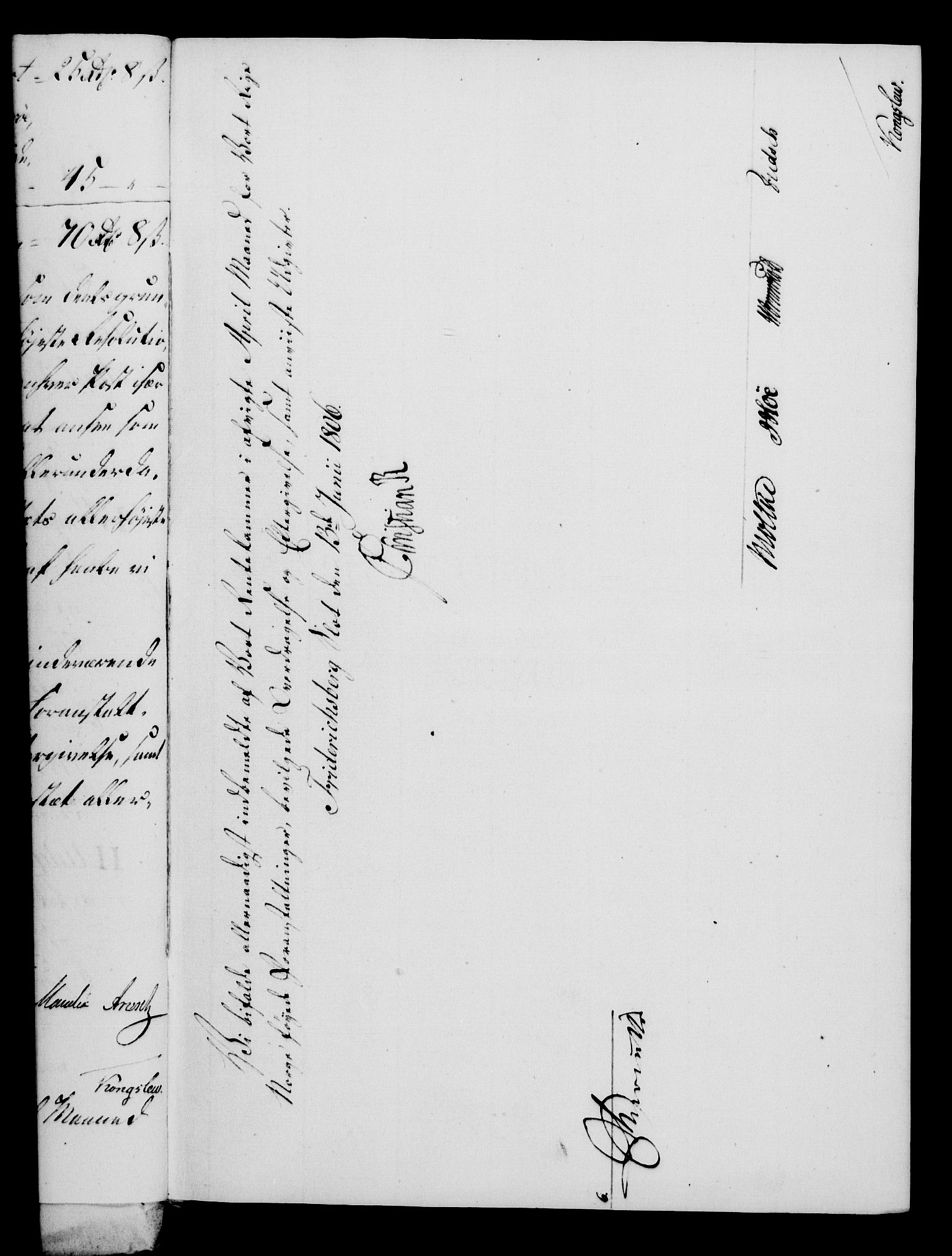 Rentekammeret, Kammerkanselliet, RA/EA-3111/G/Gf/Gfa/L0088: Norsk relasjons- og resolusjonsprotokoll (merket RK 52.88), 1806, s. 420