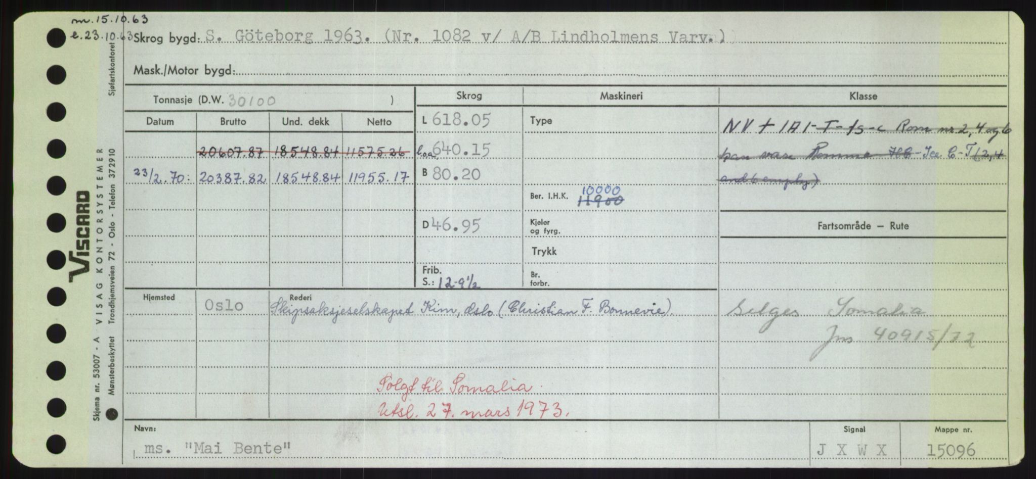 Sjøfartsdirektoratet med forløpere, Skipsmålingen, RA/S-1627/H/Hd/L0024: Fartøy, M-Mim, s. 111