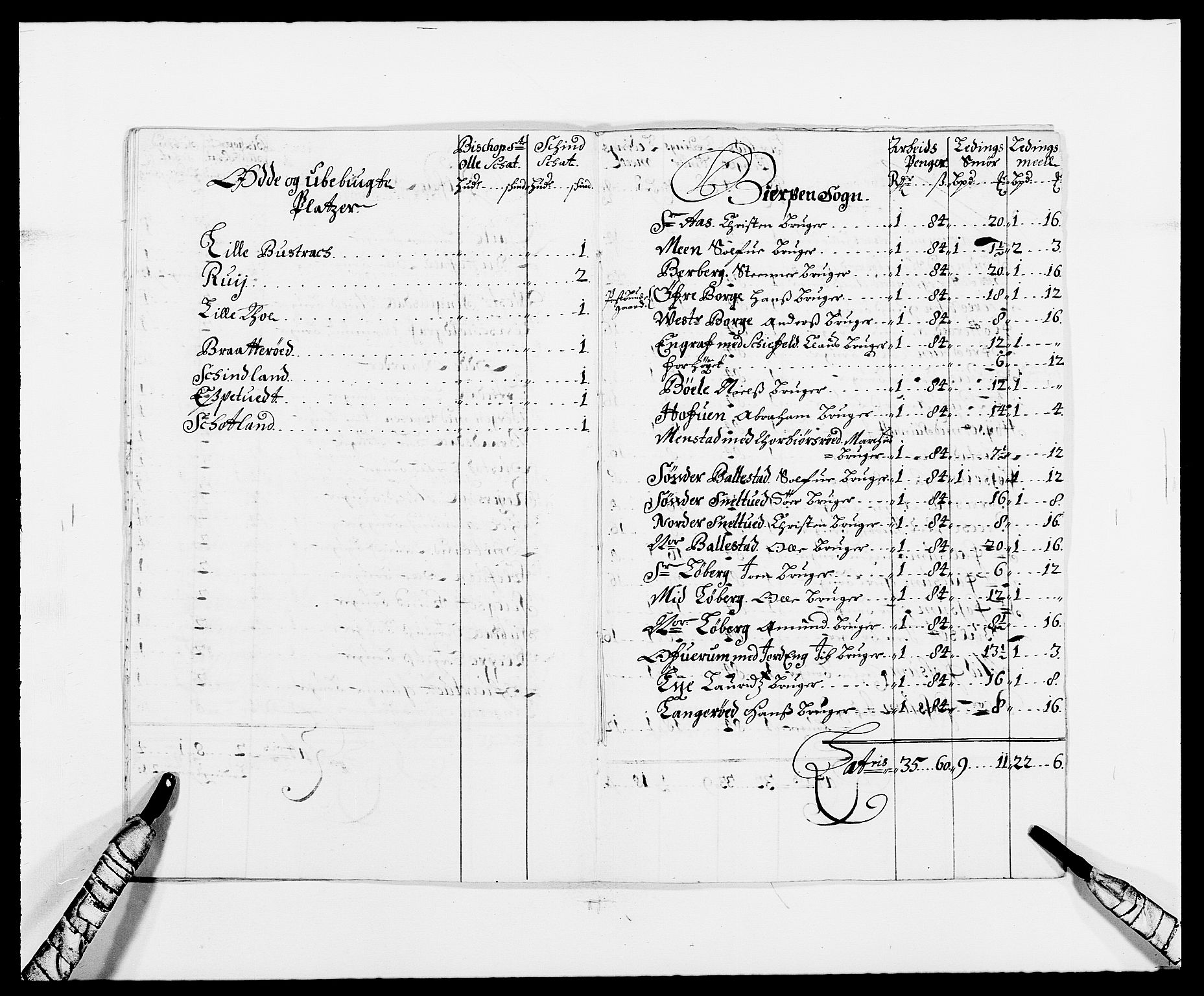 Rentekammeret inntil 1814, Reviderte regnskaper, Fogderegnskap, AV/RA-EA-4092/R34/L2049: Fogderegnskap Bamble, 1685-1687, s. 219