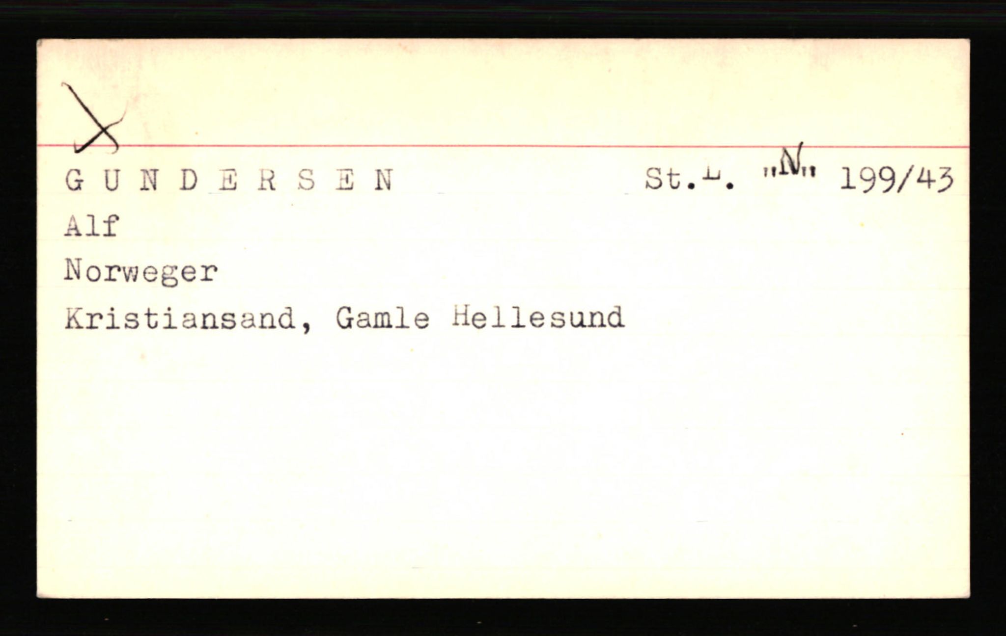 SS- und Polizeigericht Nord (IX), AV/RA-RAFA-3182/0001/C/Ca/L0002: kartotekkort for personer alfabetisk på etternavn: D-H, 1940-1945, s. 669