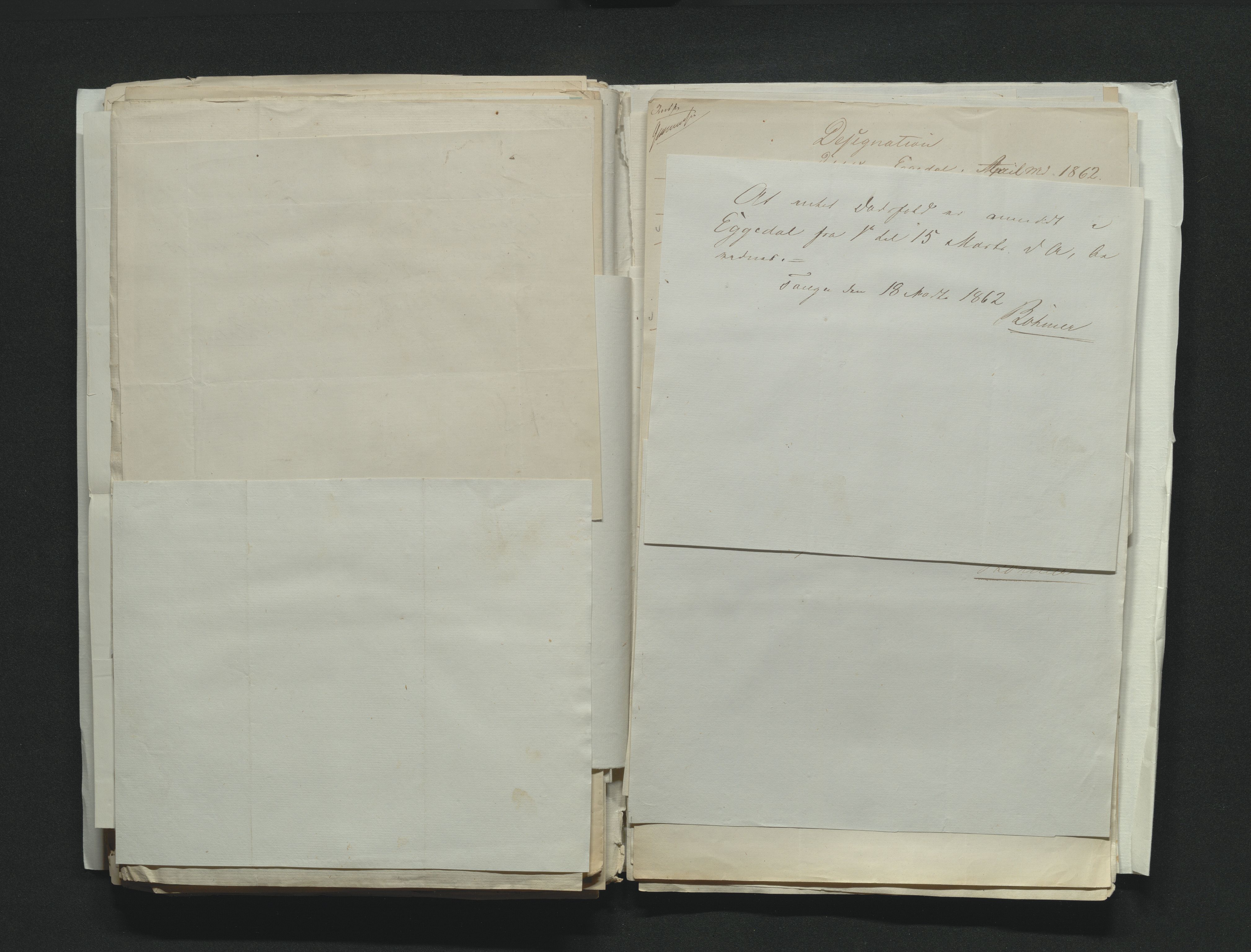 Eiker, Modum og Sigdal sorenskriveri, AV/SAKO-A-123/H/Ha/Hab/L0011: Dødsfallsmeldinger, 1862-1865, s. 126